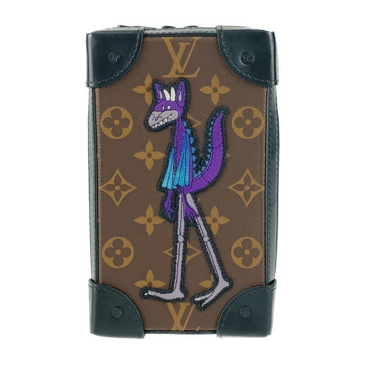 LOUIS VUITTON Shoulder bag Soft trunk phone box M80144 Brown Black Green Purple