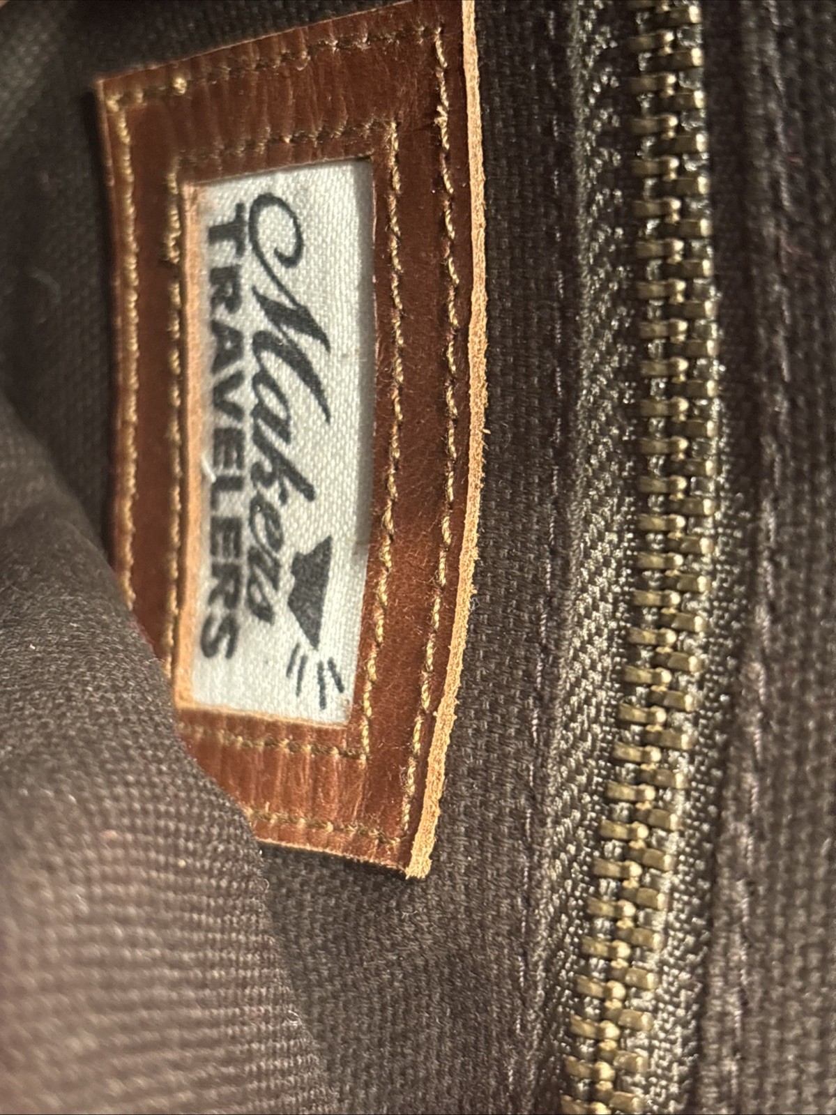 Makers Traveler LEATHER Rolltop Backpack Cognac/Brown