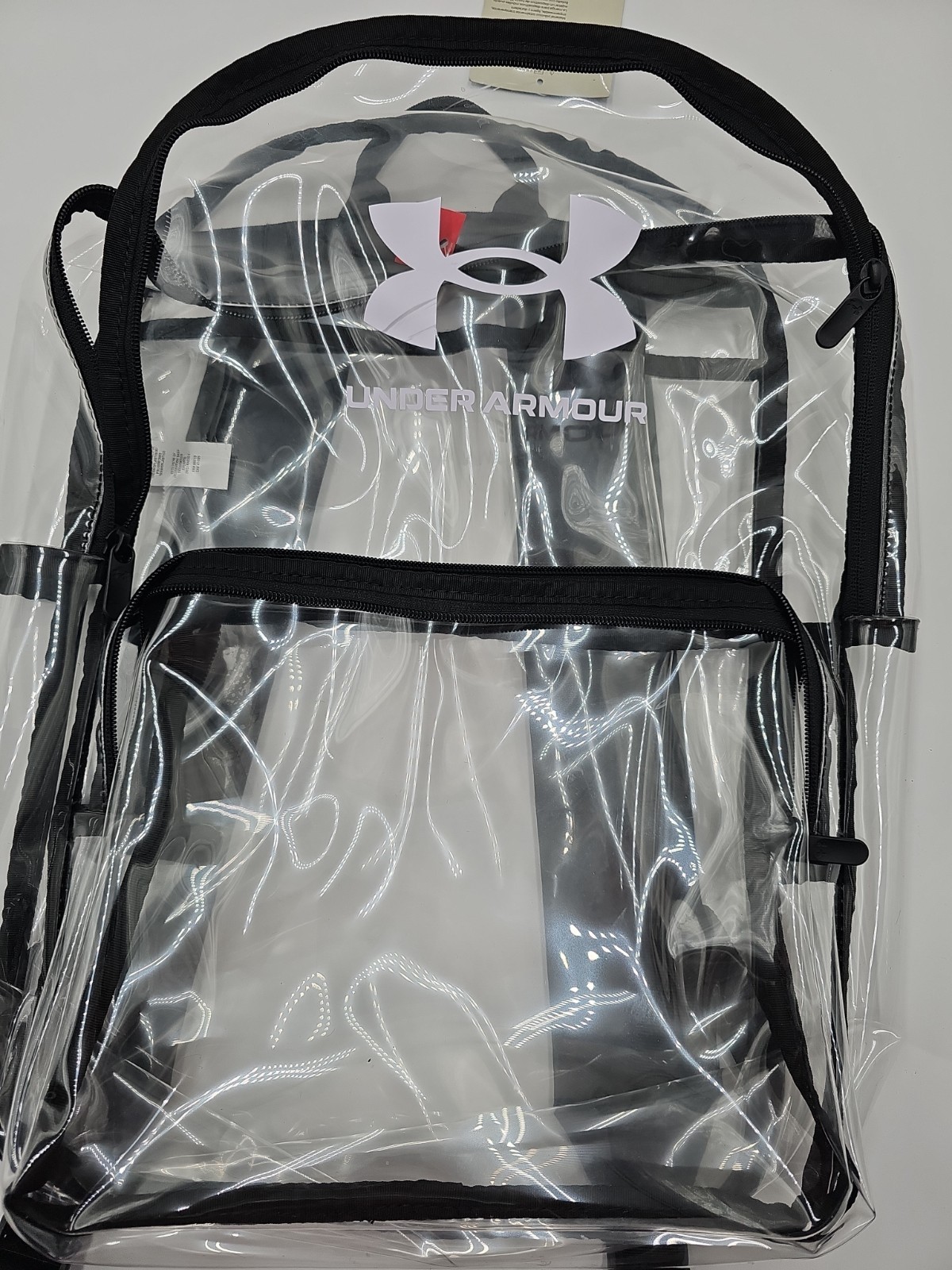 Under Armour Unisex-Adult Loudon Clear Backpack (960) Clear/Black/White OSF Most