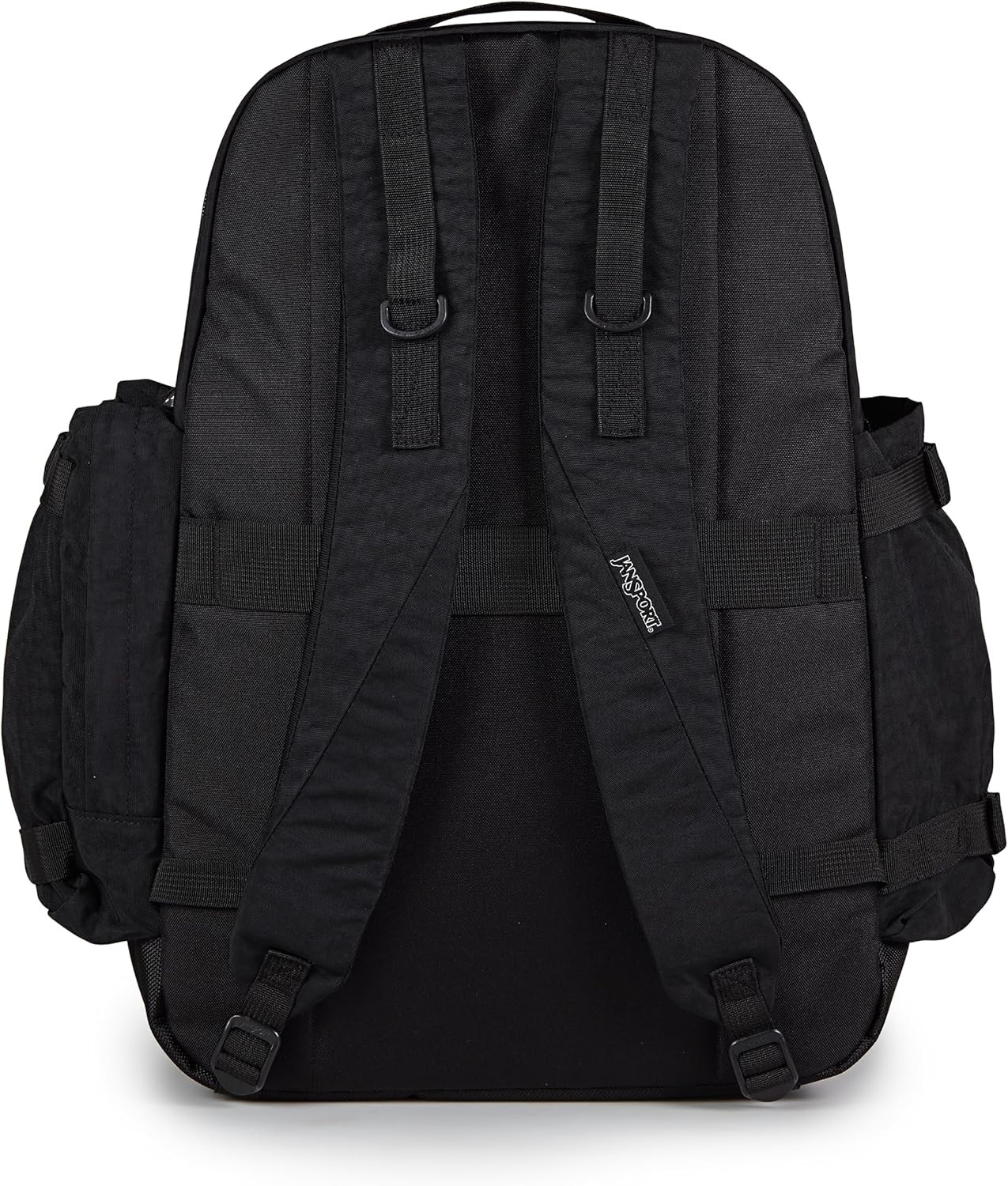 Seattle Pack: Sturdy Black Laptop Backpack with Water Bottle Pockets