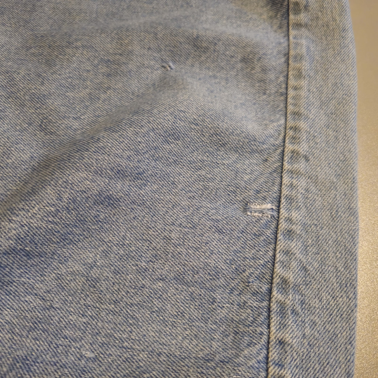 Vintage LL Bean Denim Large Sack Bag 26 X 34 Made In USA RARE