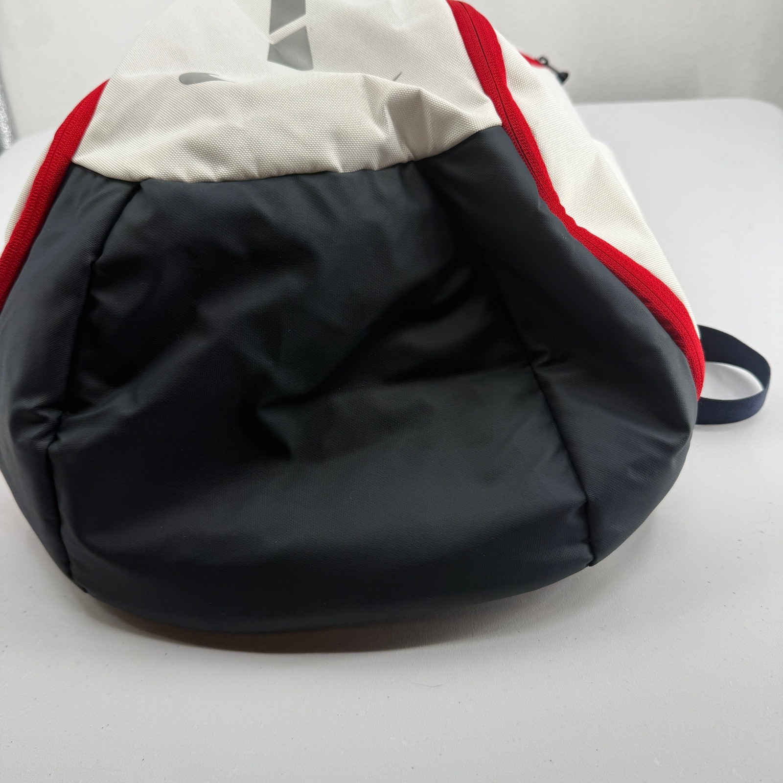 Nike Hoops Elite Pro Backpack Mens White Red BA5554 Basketball Bag