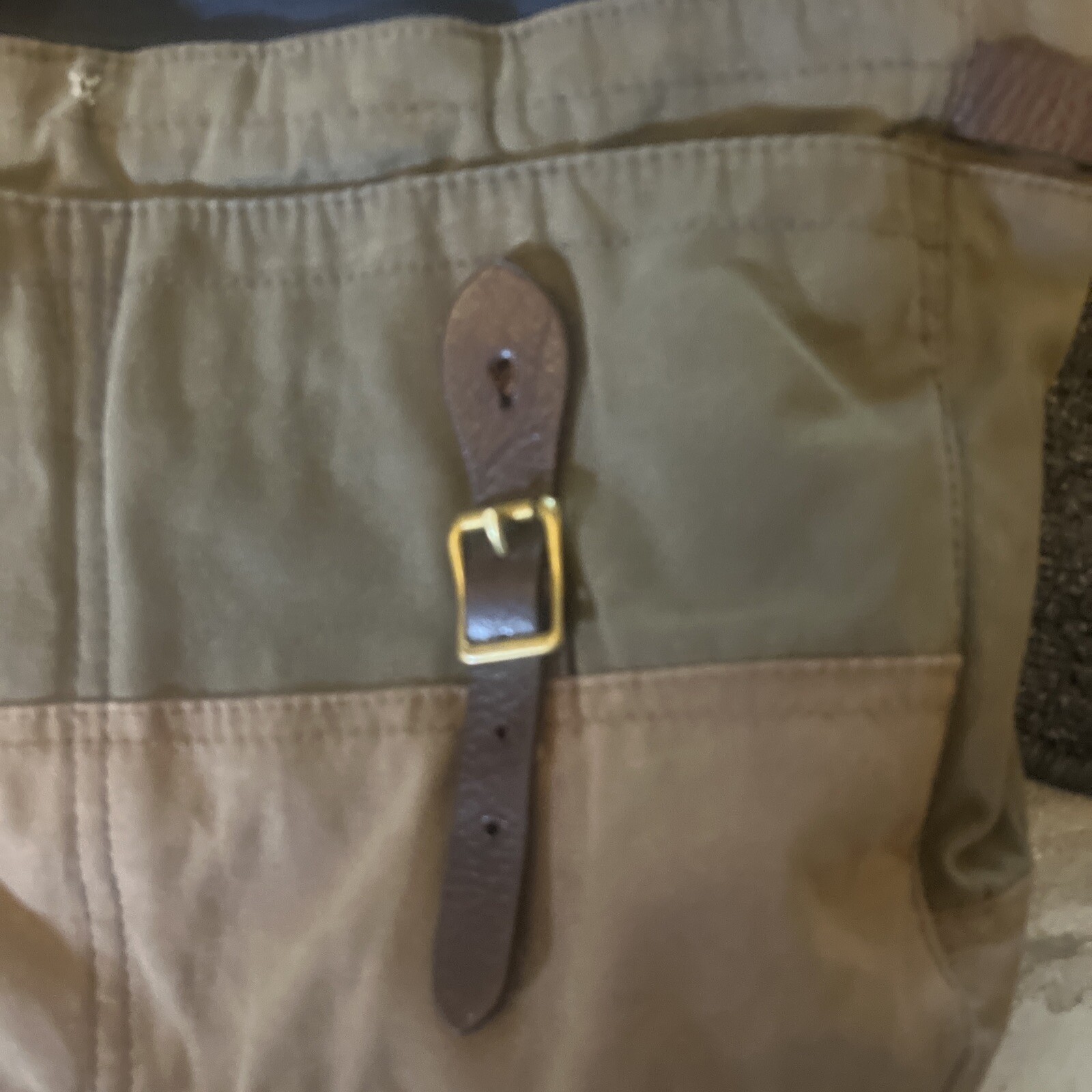 Men’s J.CREW “Abingdon” Waxed Canvas Briefcase Shoulder Bag