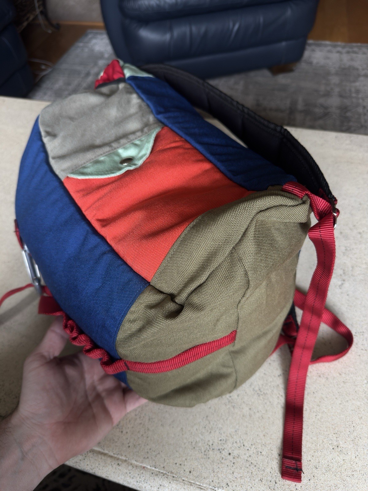 Epperson Mountaineering Large Climb Pack 19x12x6 Multi Color Block Made In USA