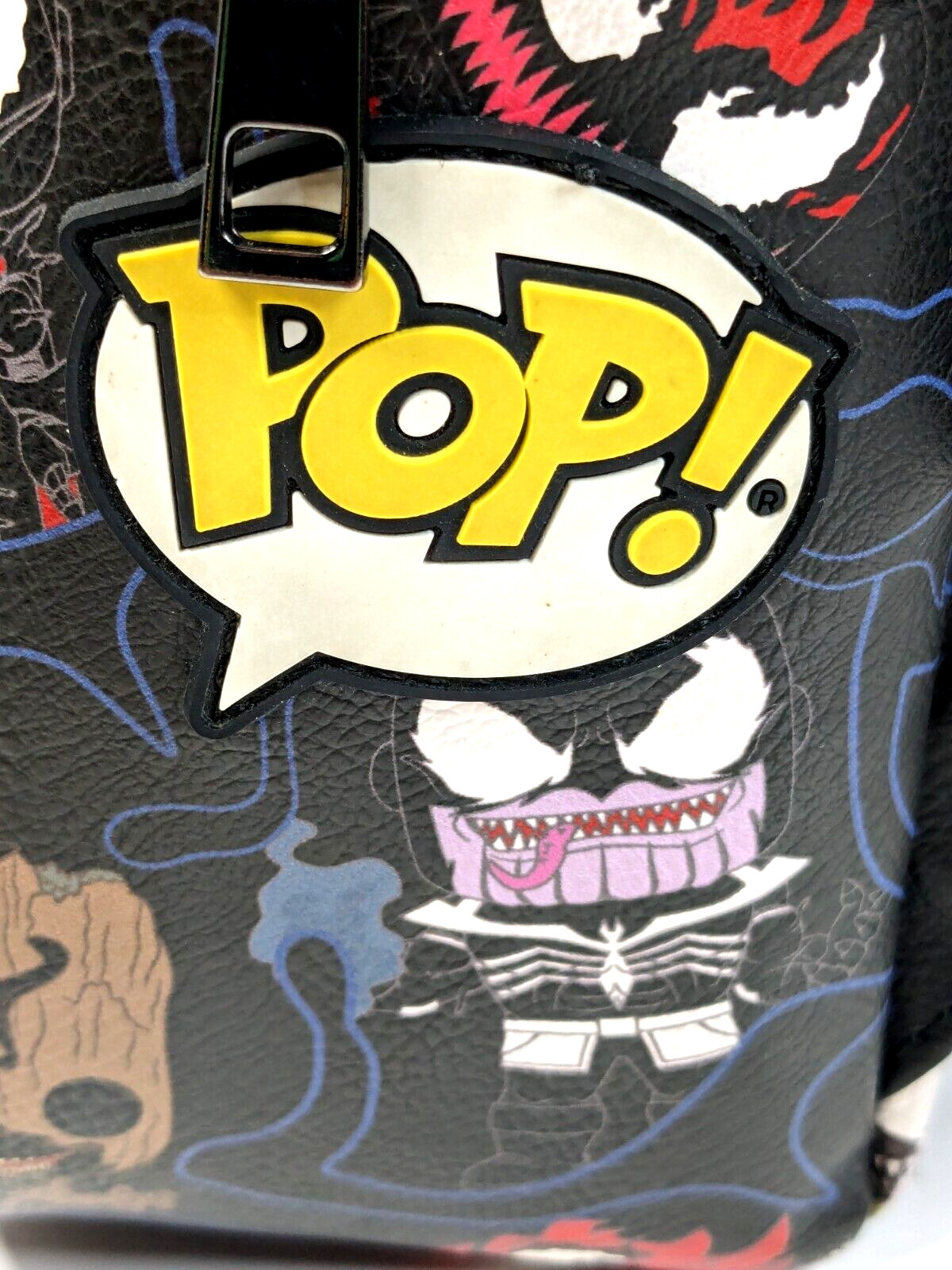 Loungefly x Marvel Venomized Superheroes Funko Pop! Black 2021 Mini Backpack