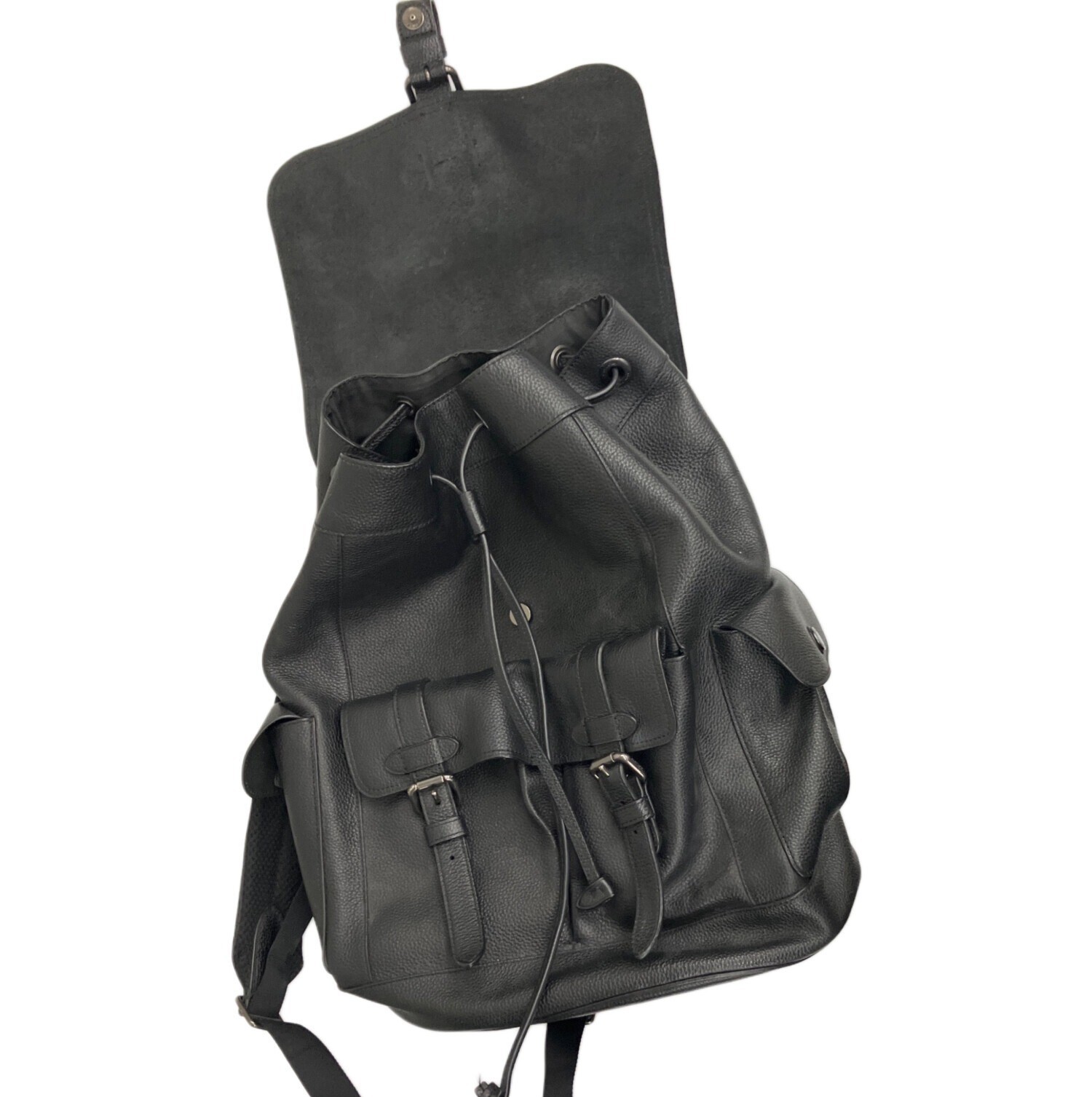 COACH Hudson Backpack Black Leather F36811