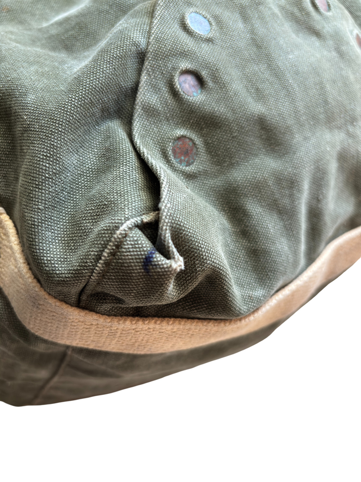 Vintage RRL Ralph Lauren Double RL Canvas Large Military Travel Tote Bag GRAIL