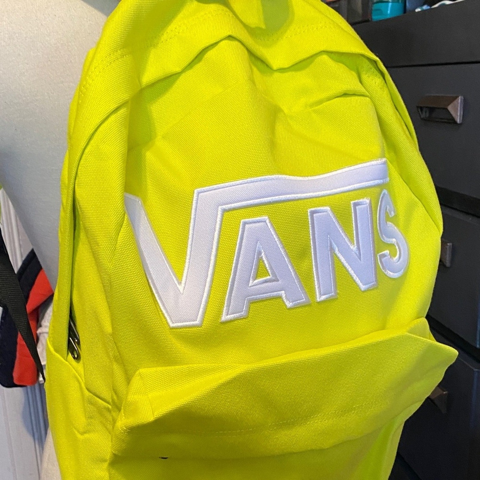 NWT, Vans OLD SKOOL III B Bright Yellow/Neon Green Backpack