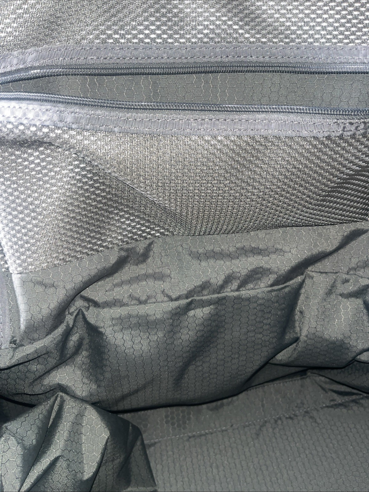 TUMI Boston 2Way Ballistic Nylon Duffle Bag Carry On Gray 525PW Strap (See Pics)