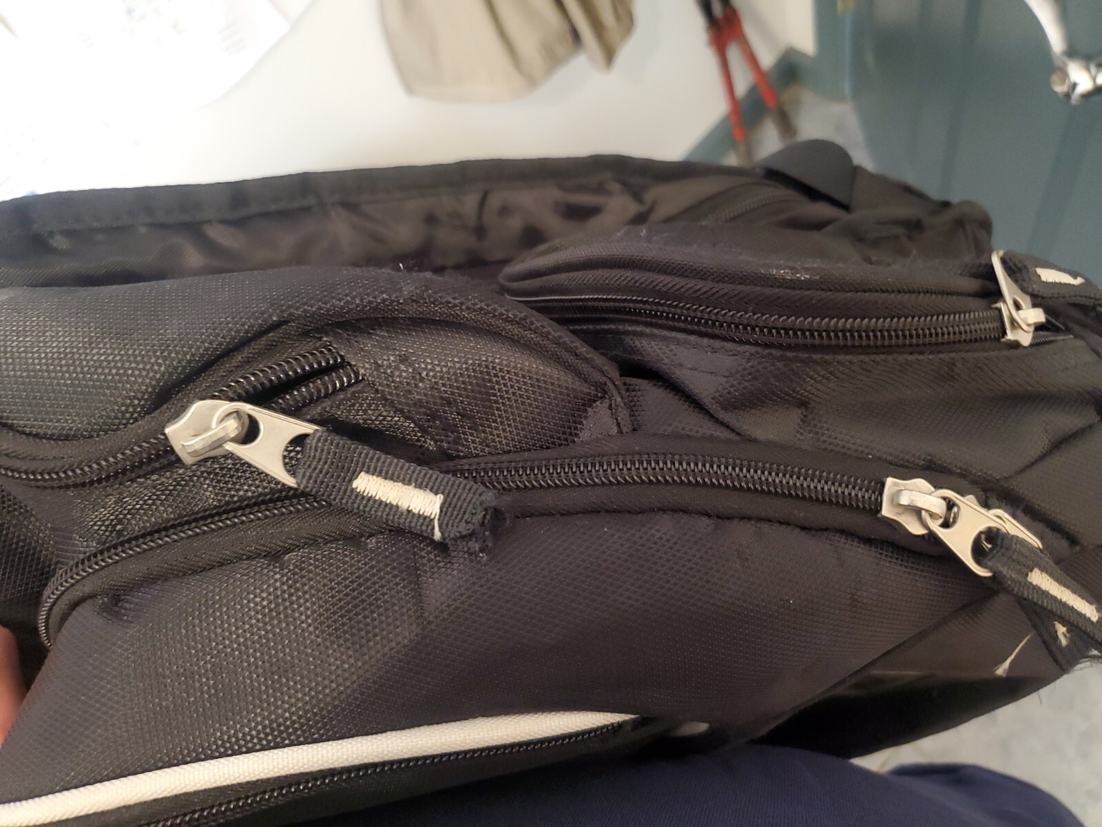 O’GIO Bounty Hunter Black Laptop Backpack Bag Audio Tech 7 Pocket