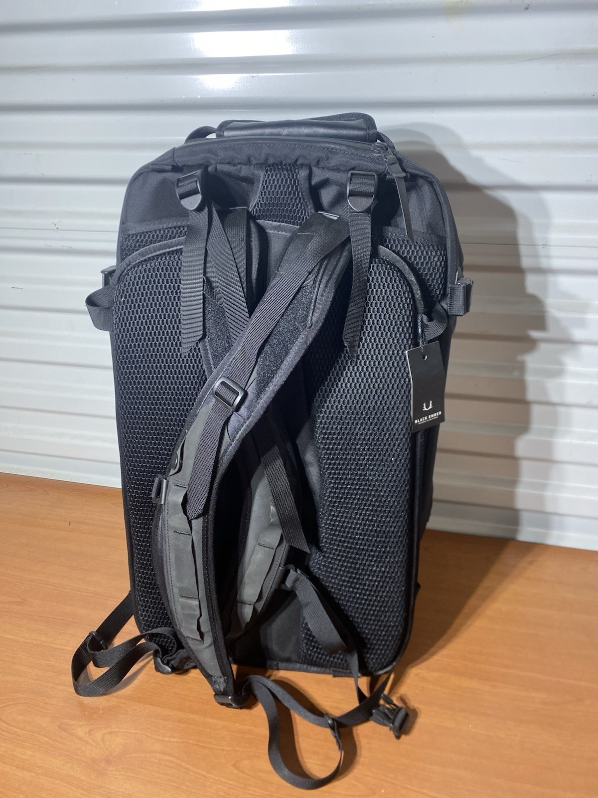 Black Ember Backpack Jet Black