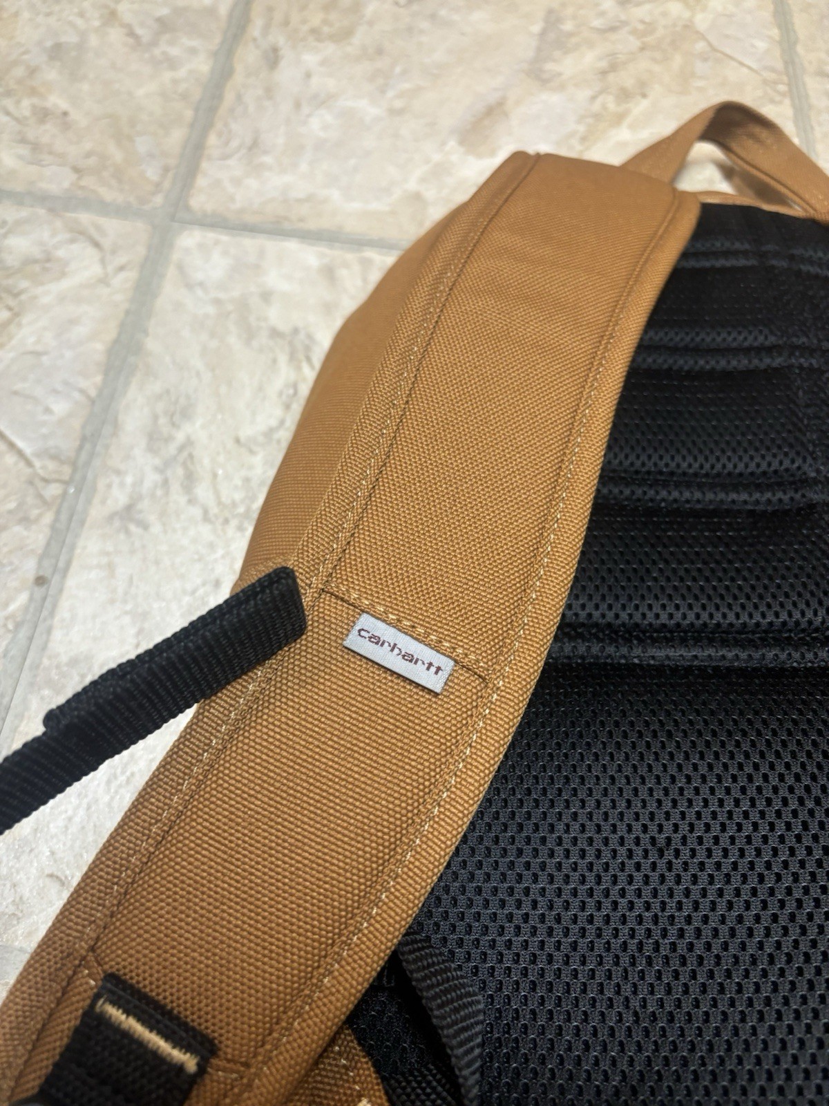 CARHARTT Legacy Deluxe Work Pack Backpack Brown Duck EUC