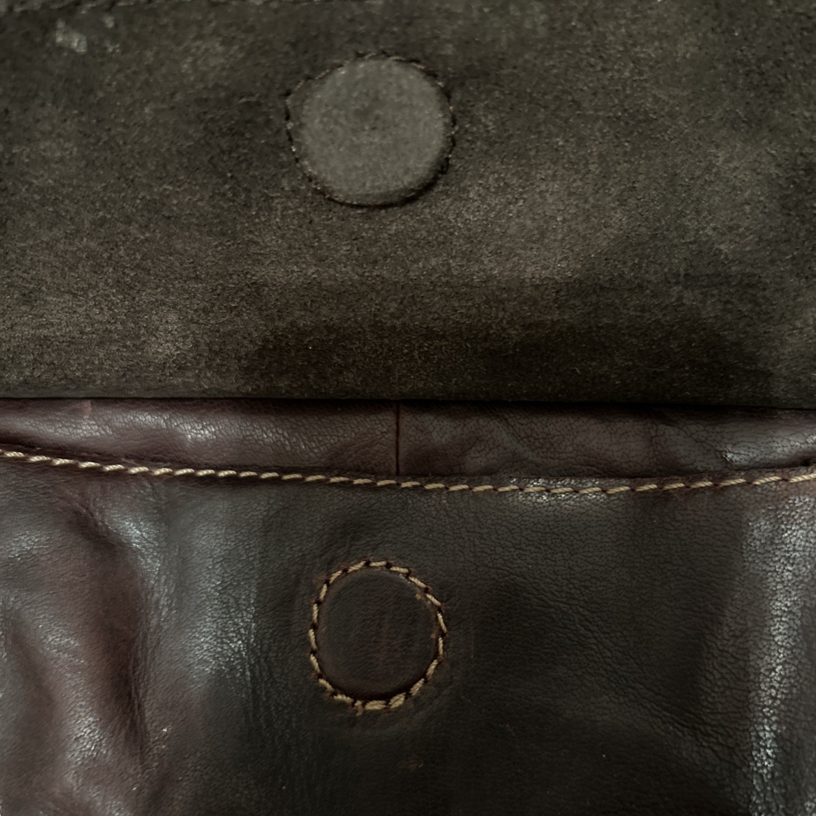 Leather Artisan Heavy Leather Messenger Bag Crossbody 10in X9 In . Never Used