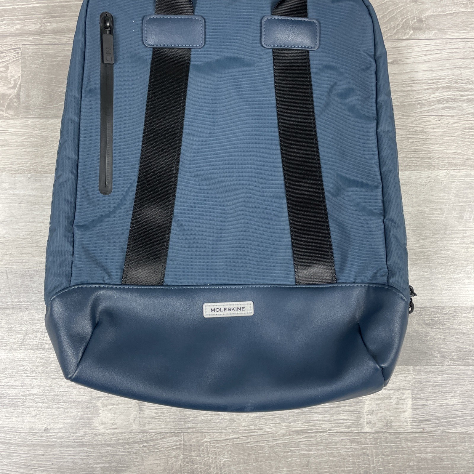 Moleskine Laptop Backpack Soft Touch Blue Color Day Bag