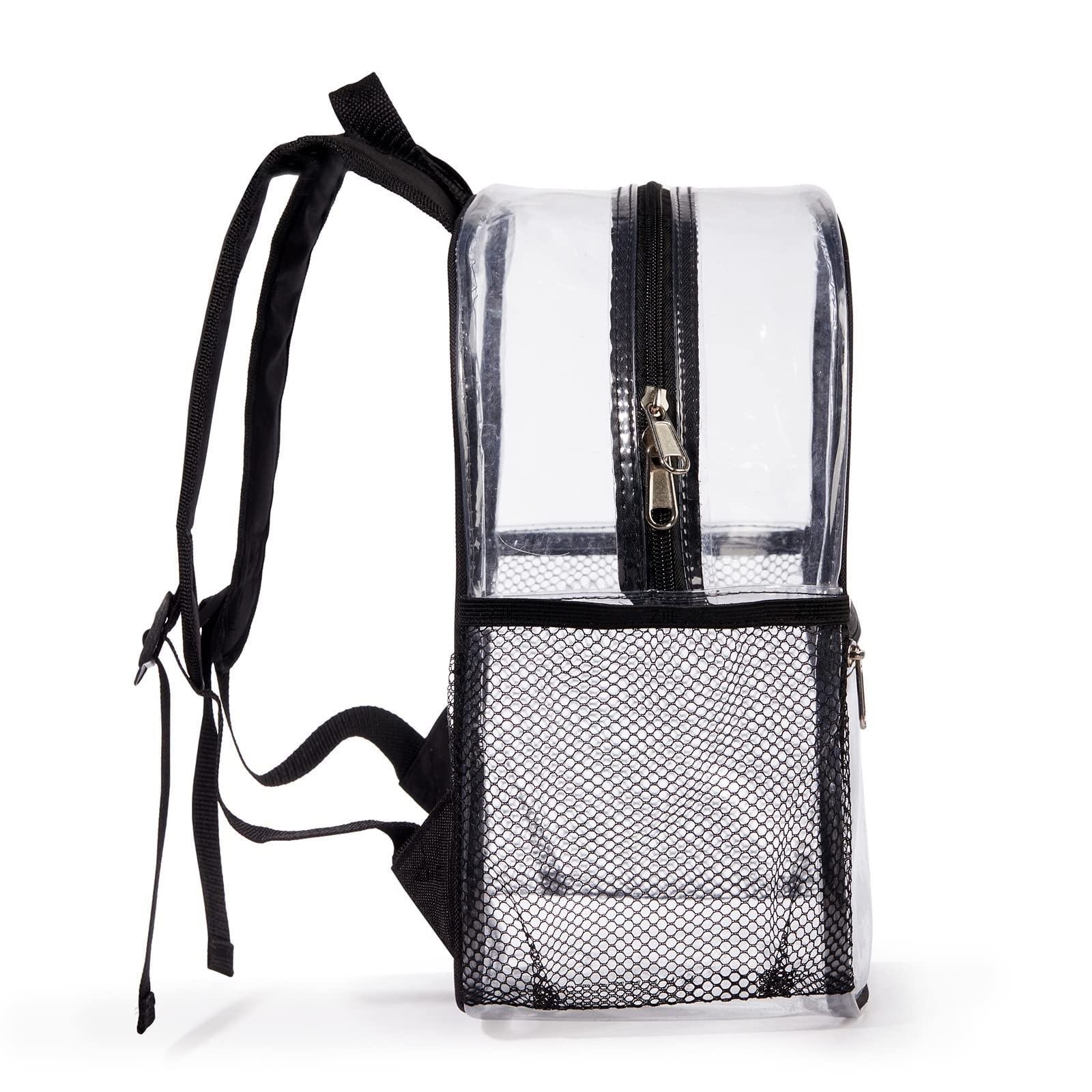 Clear Mini Backpack 12x12x6 Stadium Approved Clear Backpacks Transparent Back…