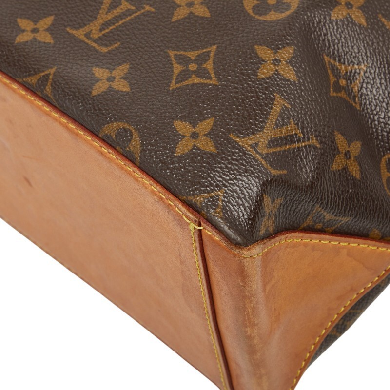 Louis Vuitton Monogram Cabas Piano Tote Bag M51148 Brown PVC Leather Women’s