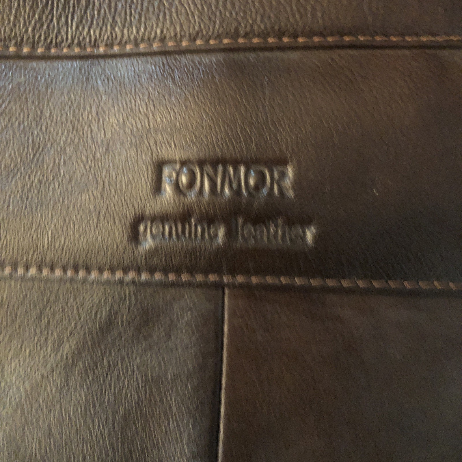 Fonmor Genuine Leather Briefcase Bag Coffee Brown Business Laptop Bag Law Office