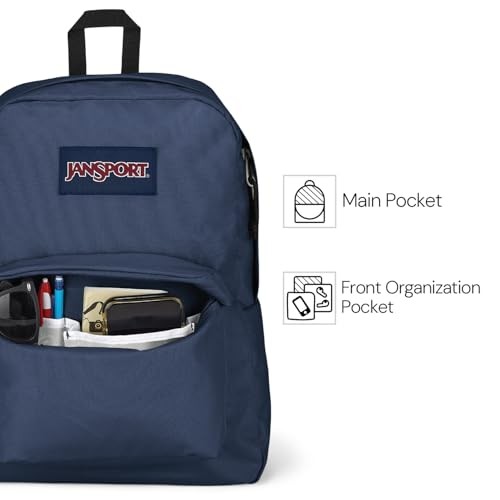 Jansport SuperBreak One Backpack – Durable Bag, 1 Main Compartment – Night Sky