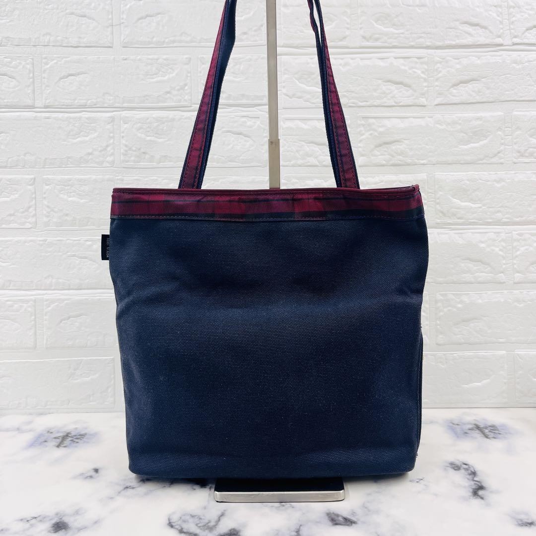 YOSHIDA Bag PORTER Tote Bag Shoulder Bag 2WAY Reversible Navy Japan F/S USED