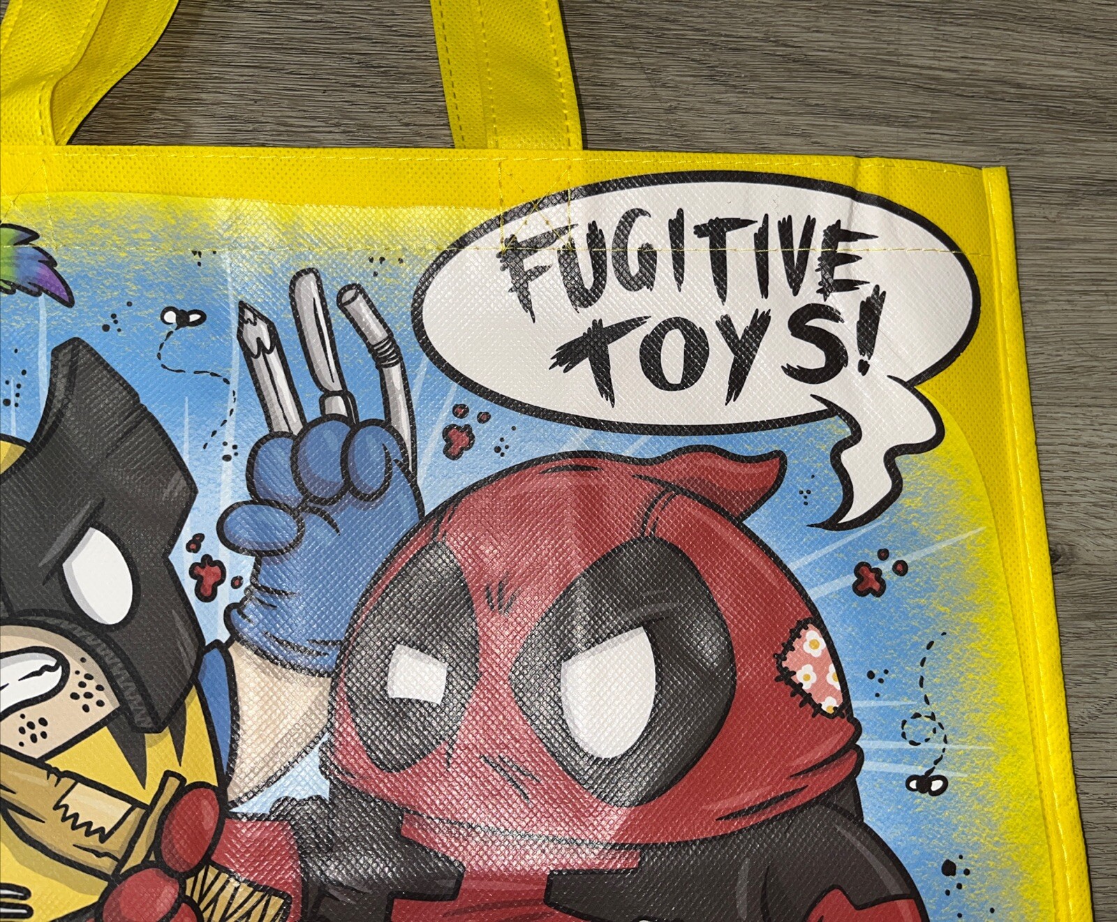 Fugitive Toys Tiny Ghost Soul Mates Tote Bag Deadpool & Wolverine SDCC 2024