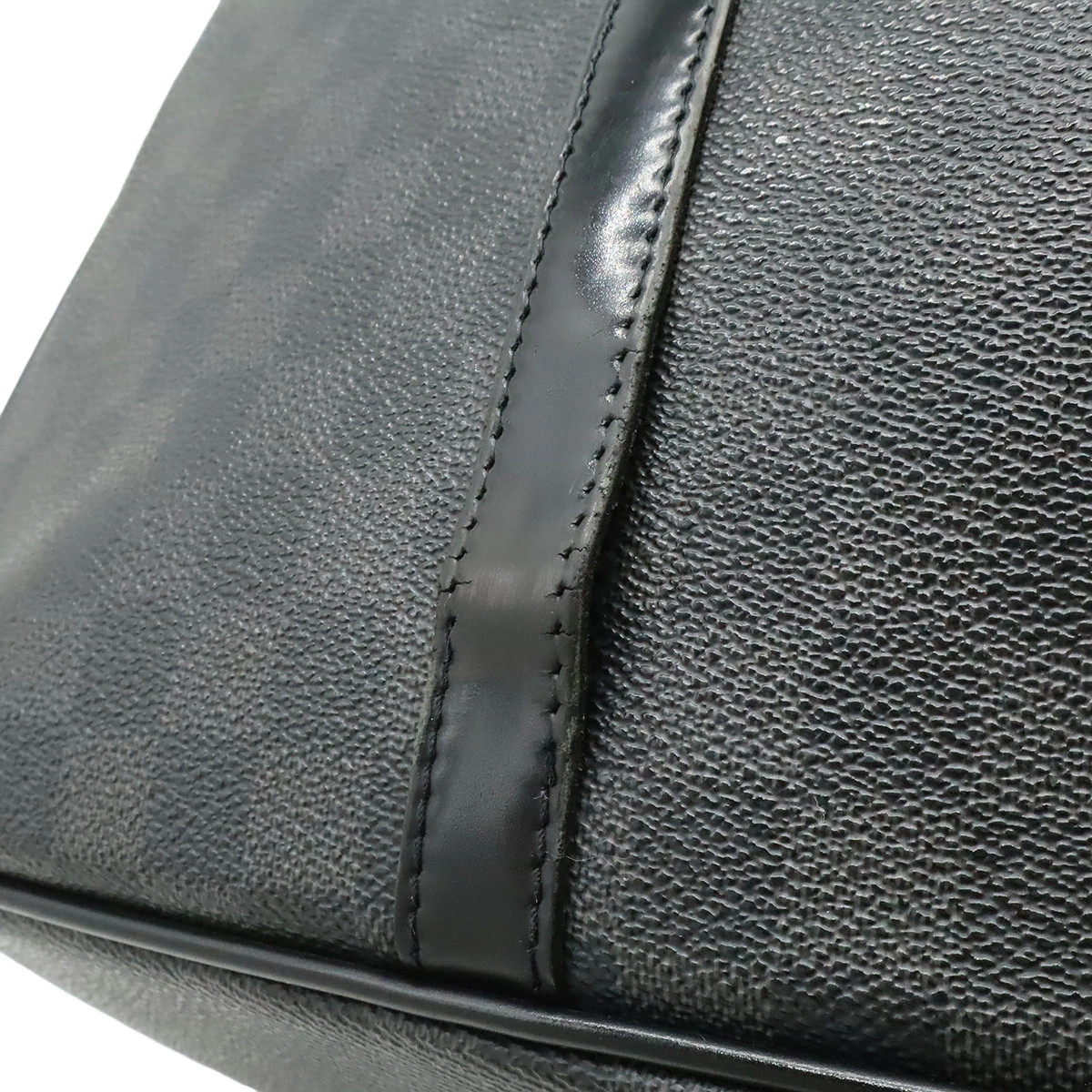 LOUIS VUITTON Damier Graphite Porte Document Voyage GM Briefcase Black N41123