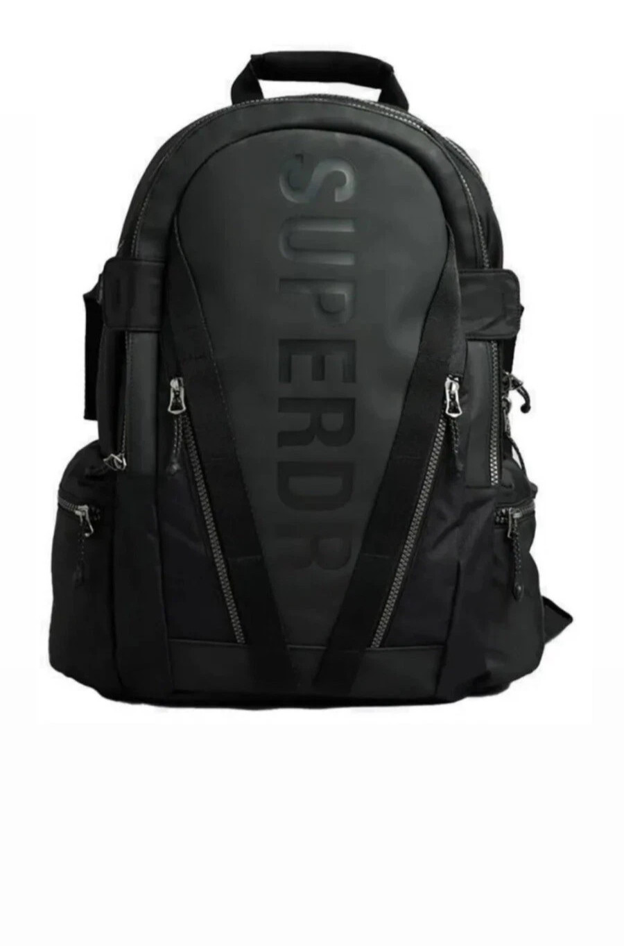 Superdry Mountain Tarp Graphic Backpack Black