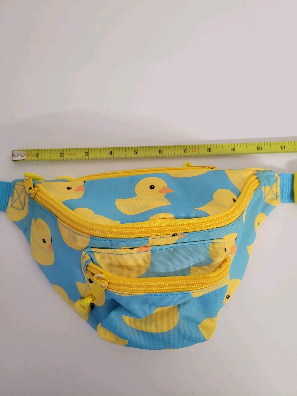 Fanny Pack Crossbody Waist Bag, Cartoon Rubber Duck Pattern Adult or Kids Unisex