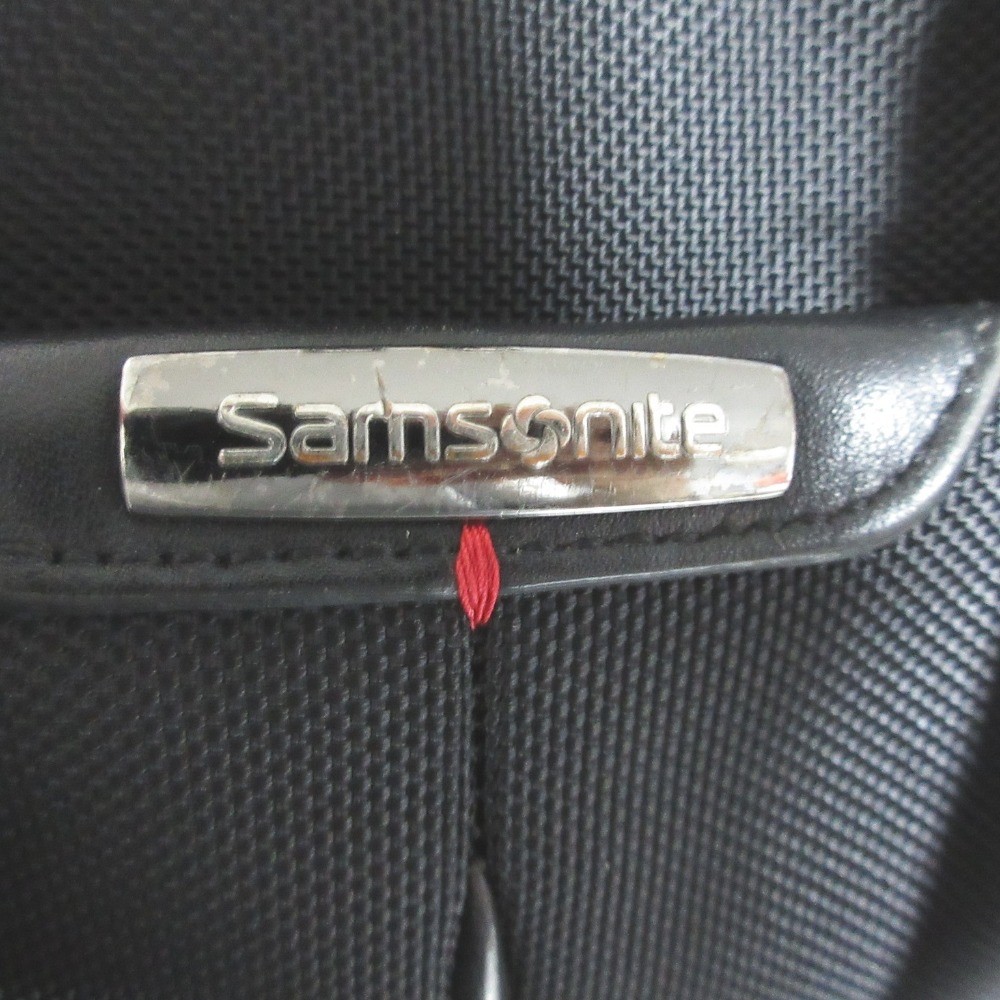 Samsonite Business Bag Shoulder with Strap, Black mens USED