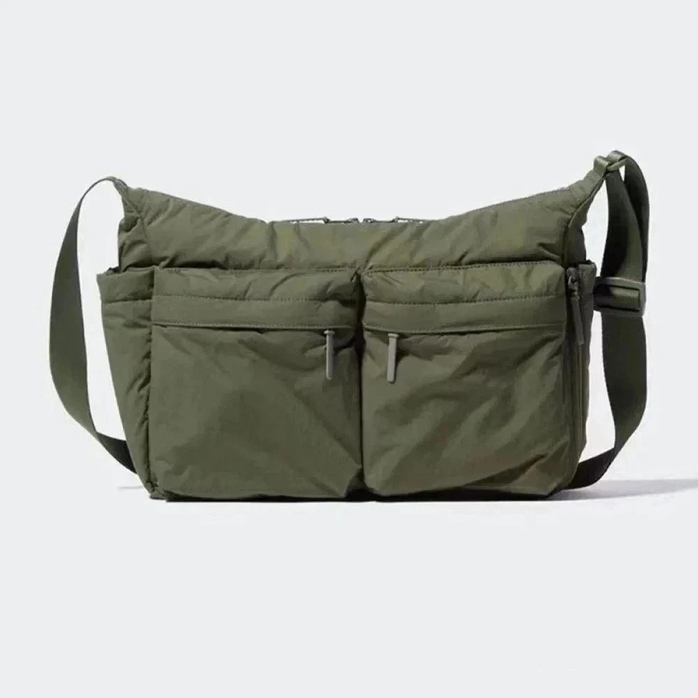 UNIQLO Casual Multi-pocket Messenger Bag Men Women Shoulder Bag Travel Sport Bag