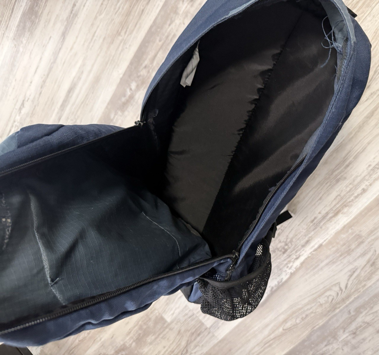 LL Bean Backpack Blue Hiking School Travel Daypack Outdoor Bag
