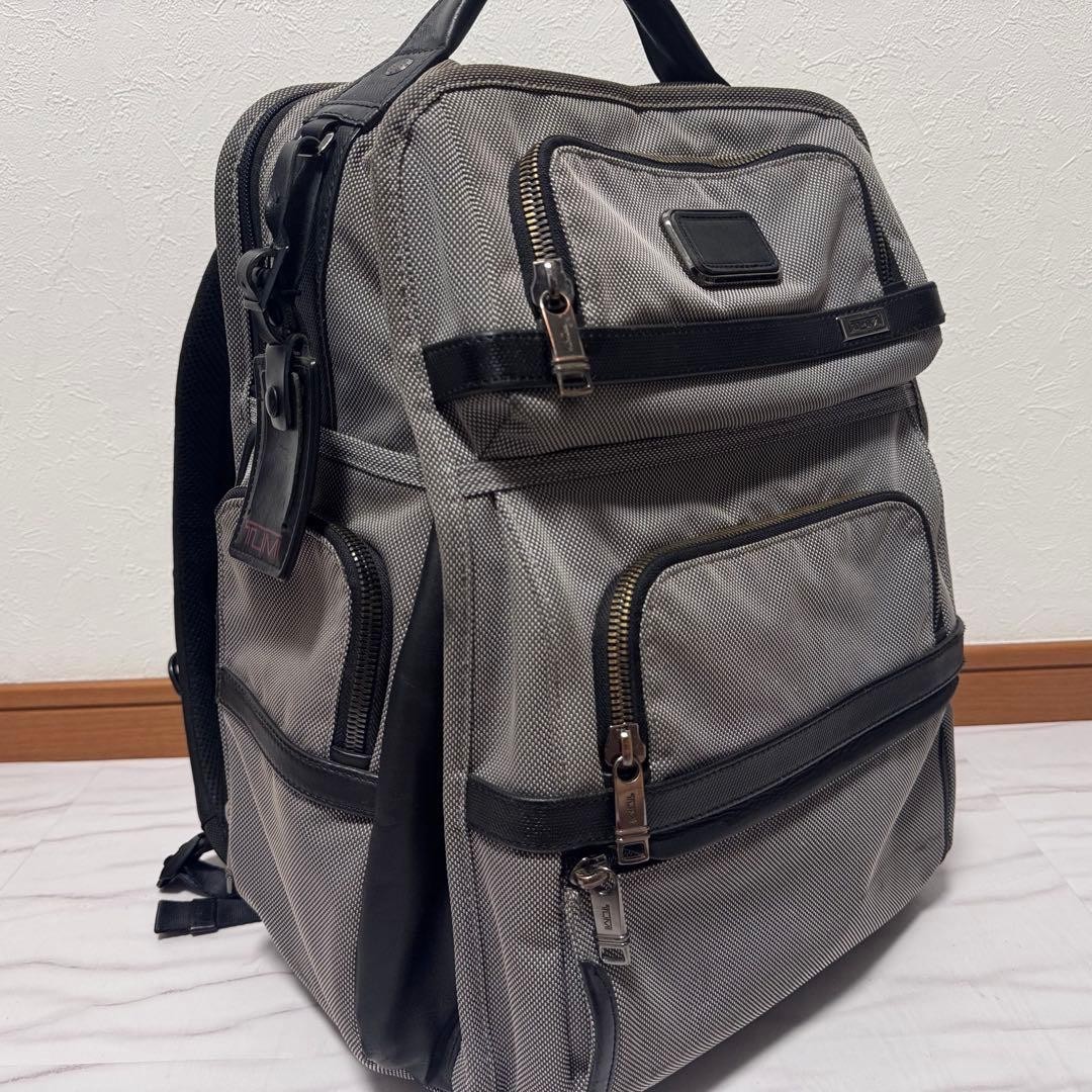 TUMI 2603580MTGY3 Alpha X Brief Pack Gray Black Ballistic Nylon Backpack Japan