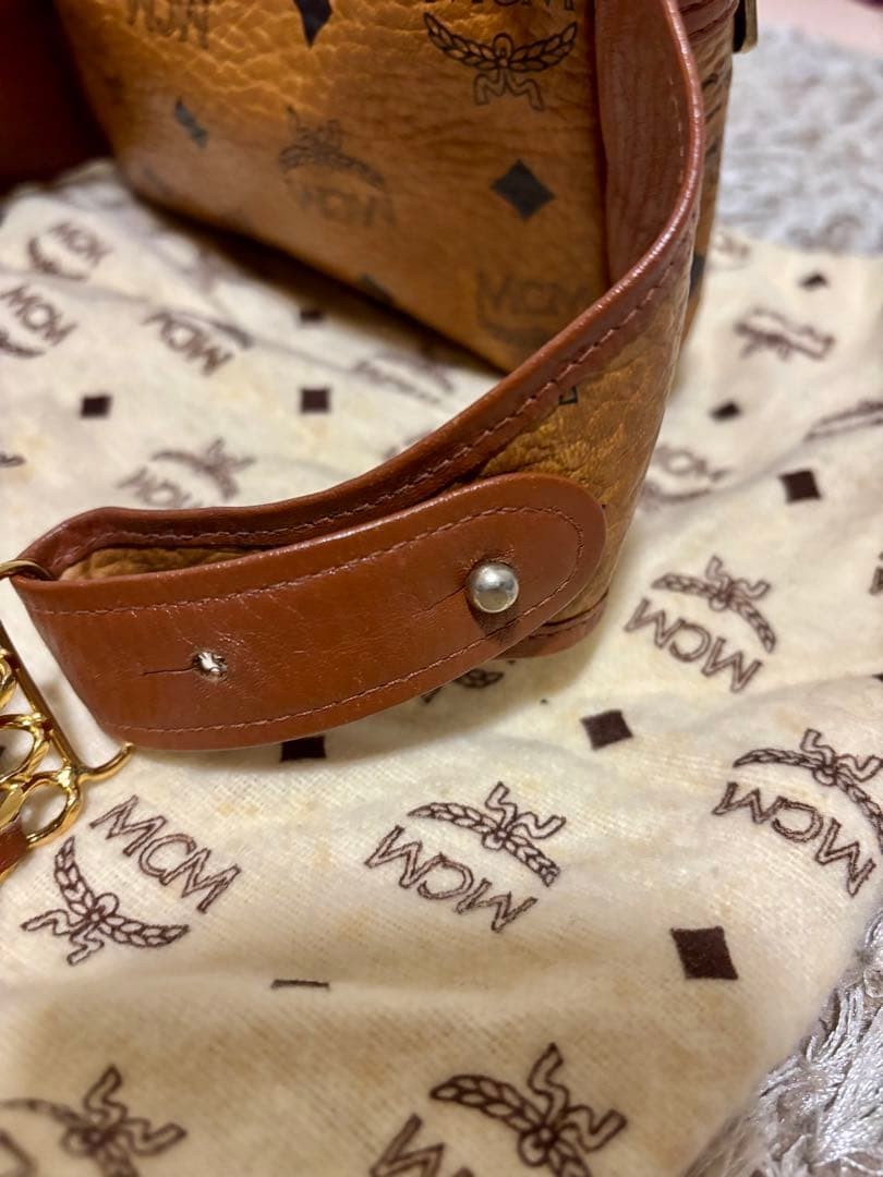 MCM Brown Shoulder Bag Waist Pouch