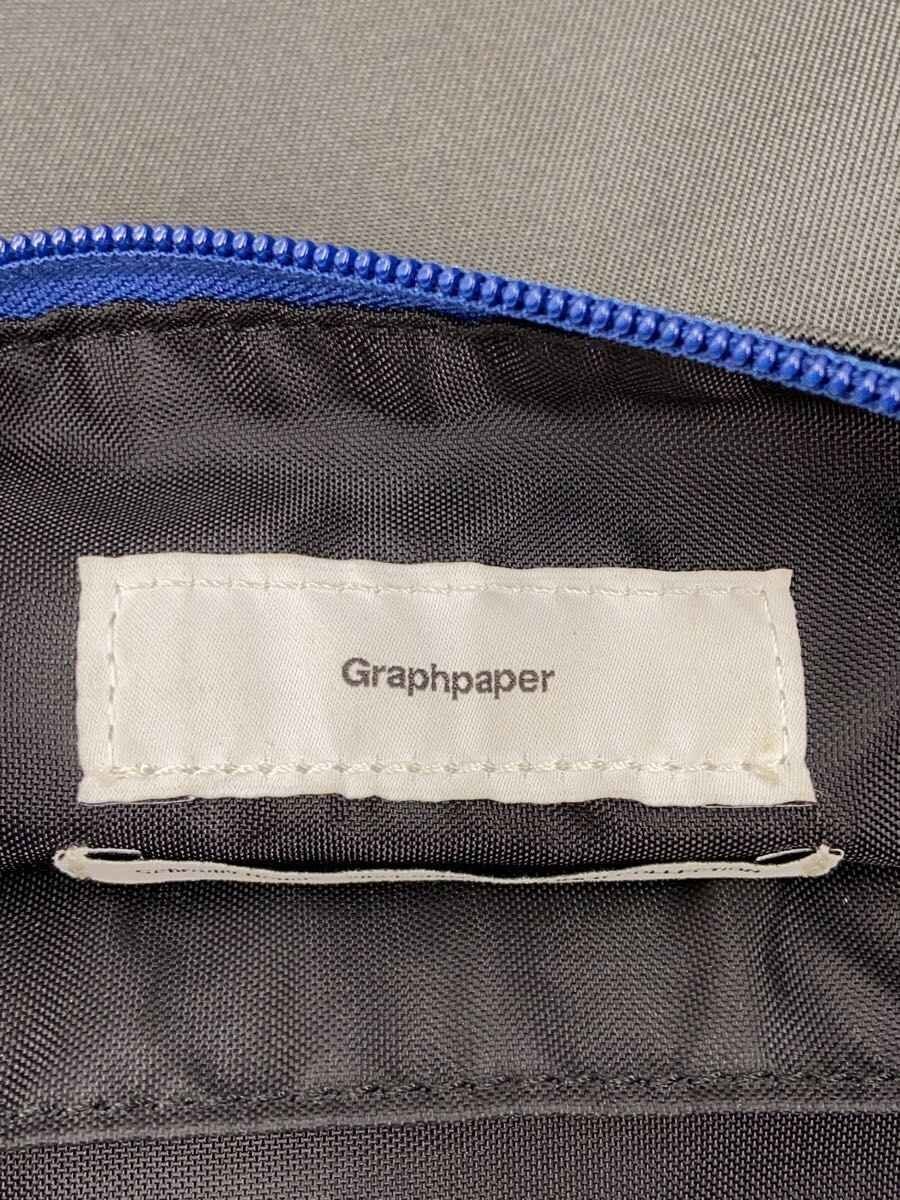 Graphpaper Shoulder Bag, Nylon, Gray, GU231-90326C