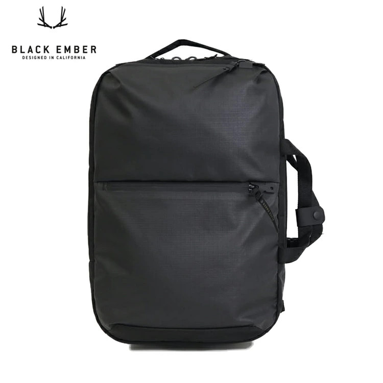 Black Ember RECTANGLE 2WAY PACK 7224002 Business Bag Backpack 2way Rucksack 23L
