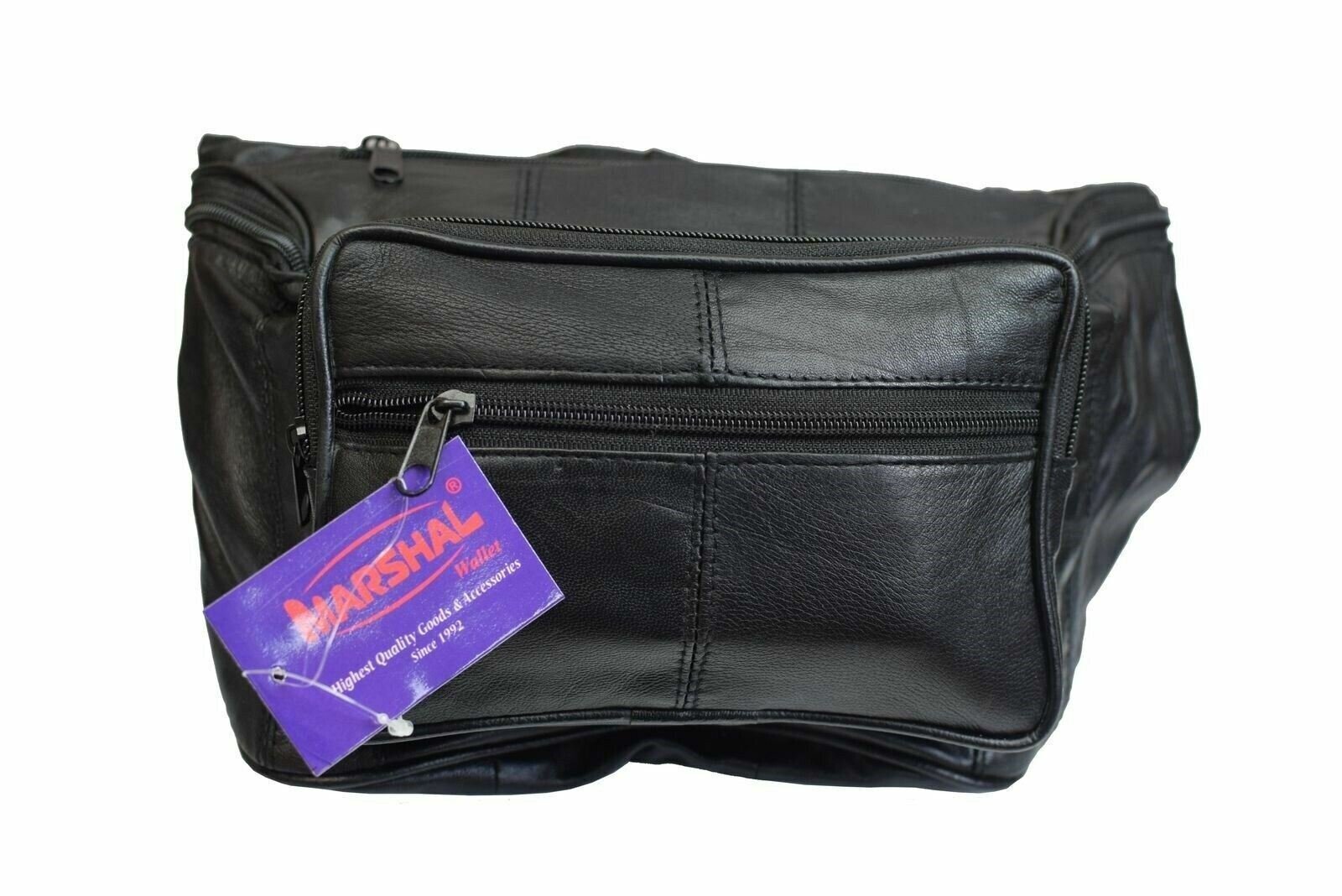 Genuine Leather Concealed Carry Weapon Waist Gun Pouch Fanny Pack Men & Women