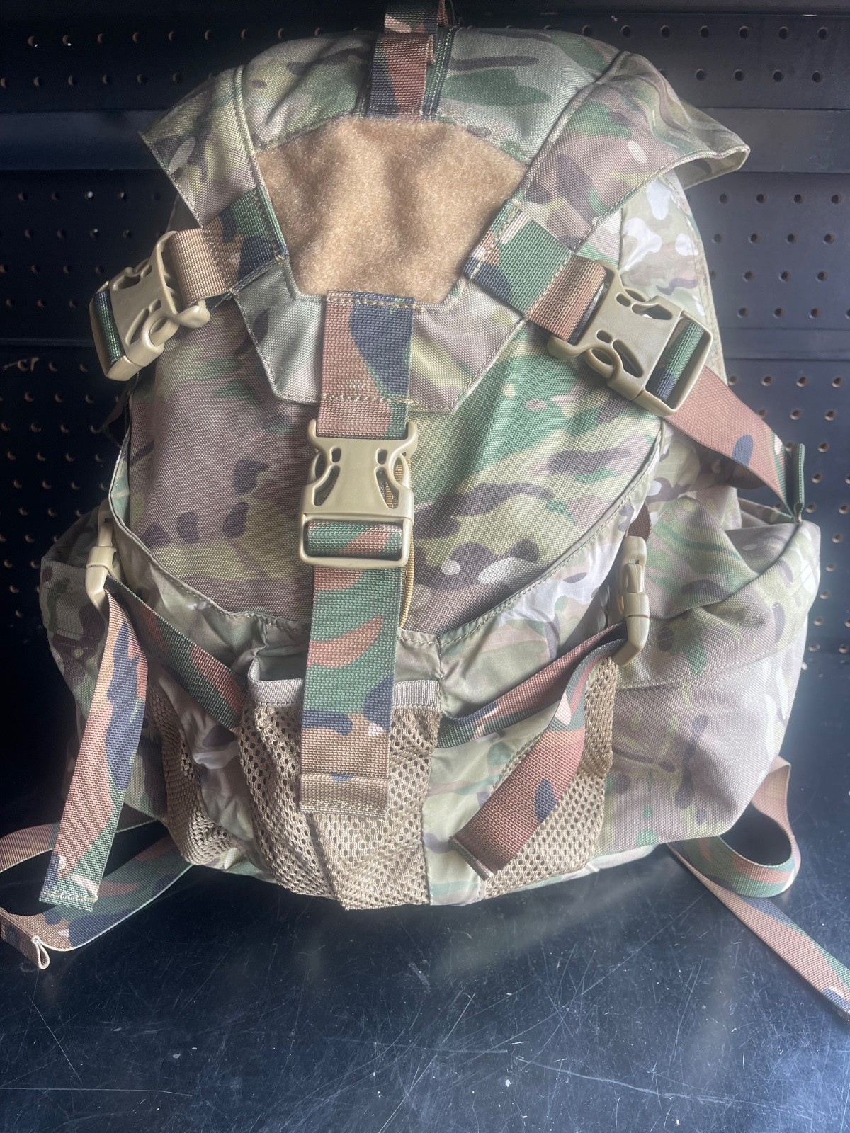 Large KITCHEN SINK type BACKPACK Tan Multicam Military Camo Tactical Gear Bag