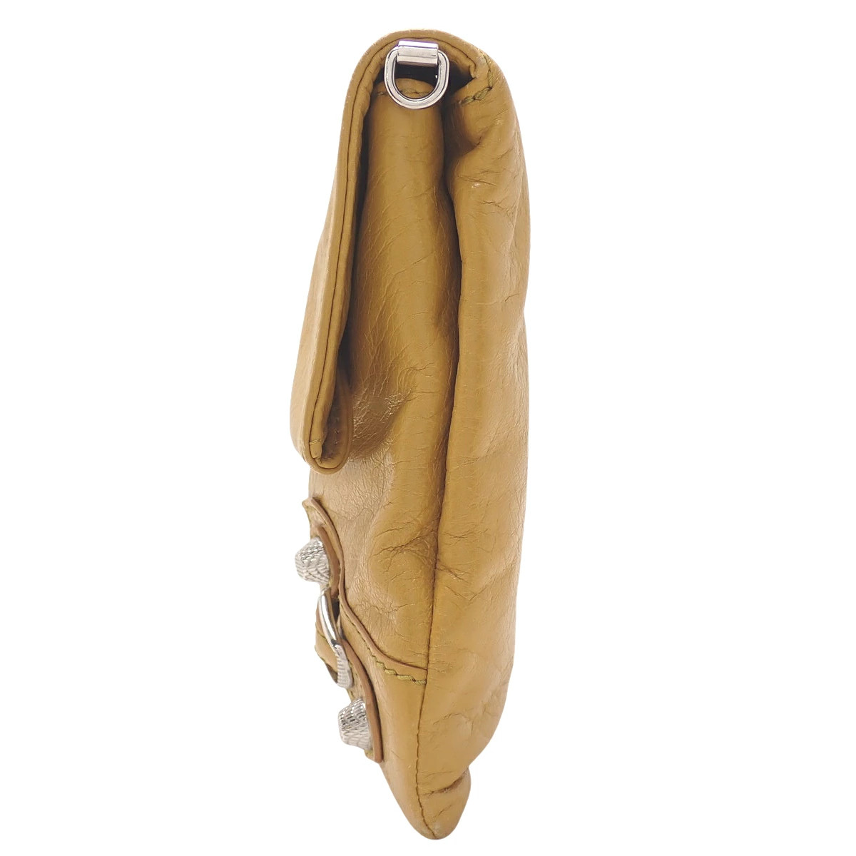 BALENCIAGA Giant Envelope Shoulder Bag Crossbody Clutch Bag Leather