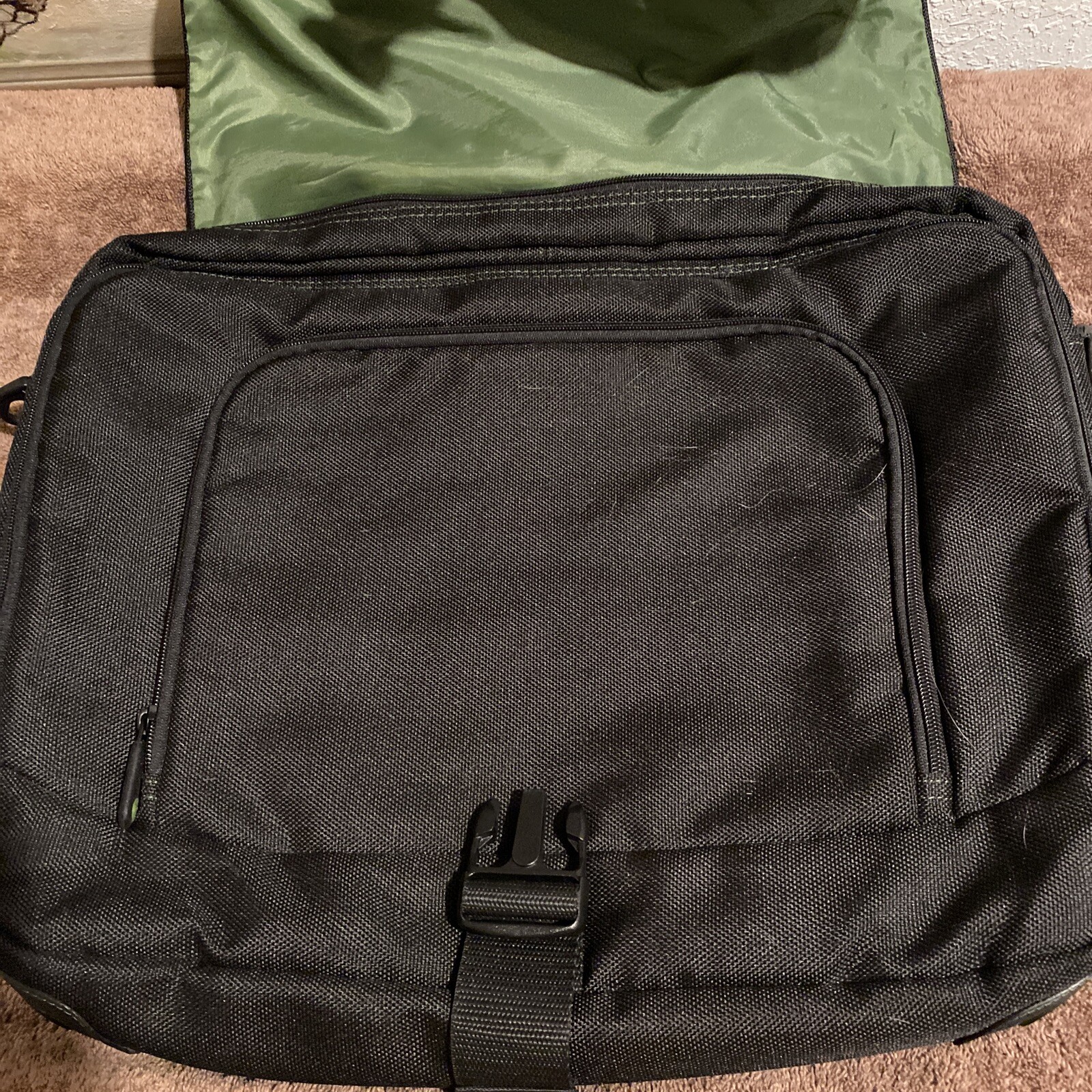 Taergus 14in Laptop Bag Dividers Briefcase Vintage NWOT