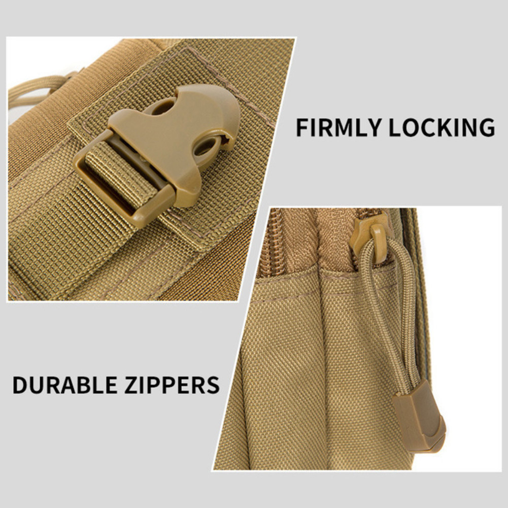 Mens Tactical Molle Pouch Utility Gadget Pack Outdoor Hiking EDC Belt Waist Bag