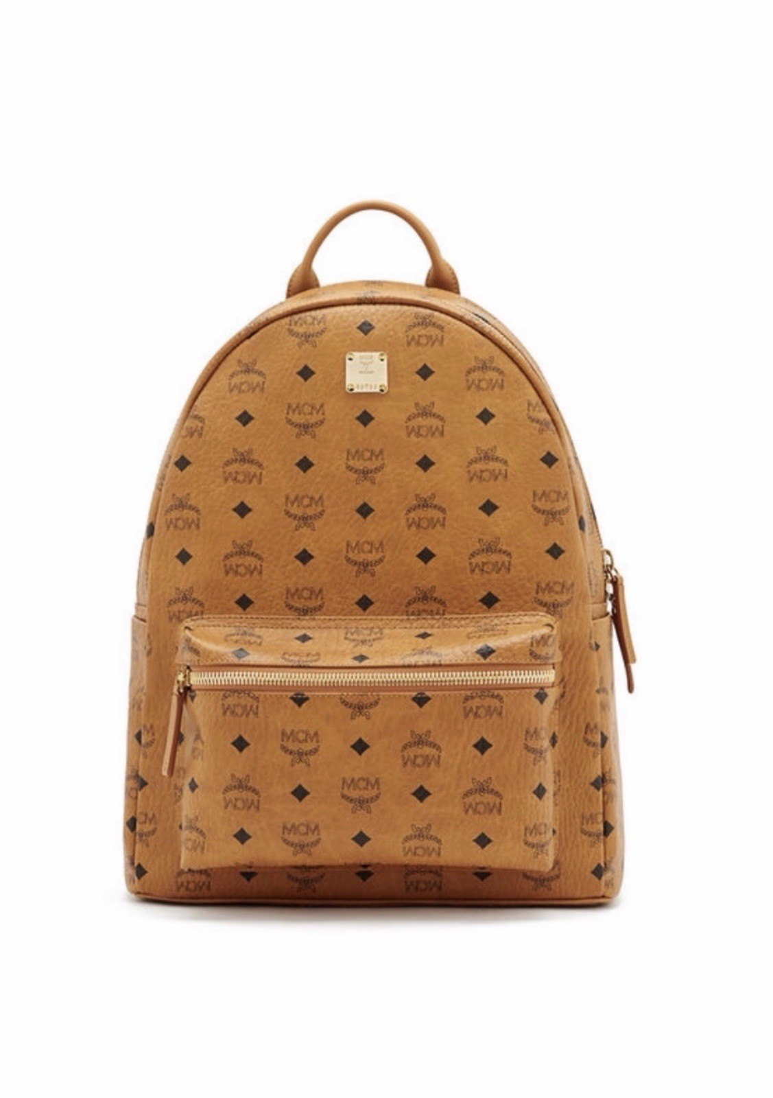 Cognac MCM Medium Backpack