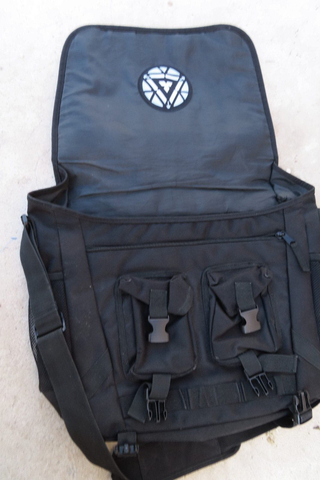 Marvel Iron Man Stark Industries Messenger Bag 16x12x4