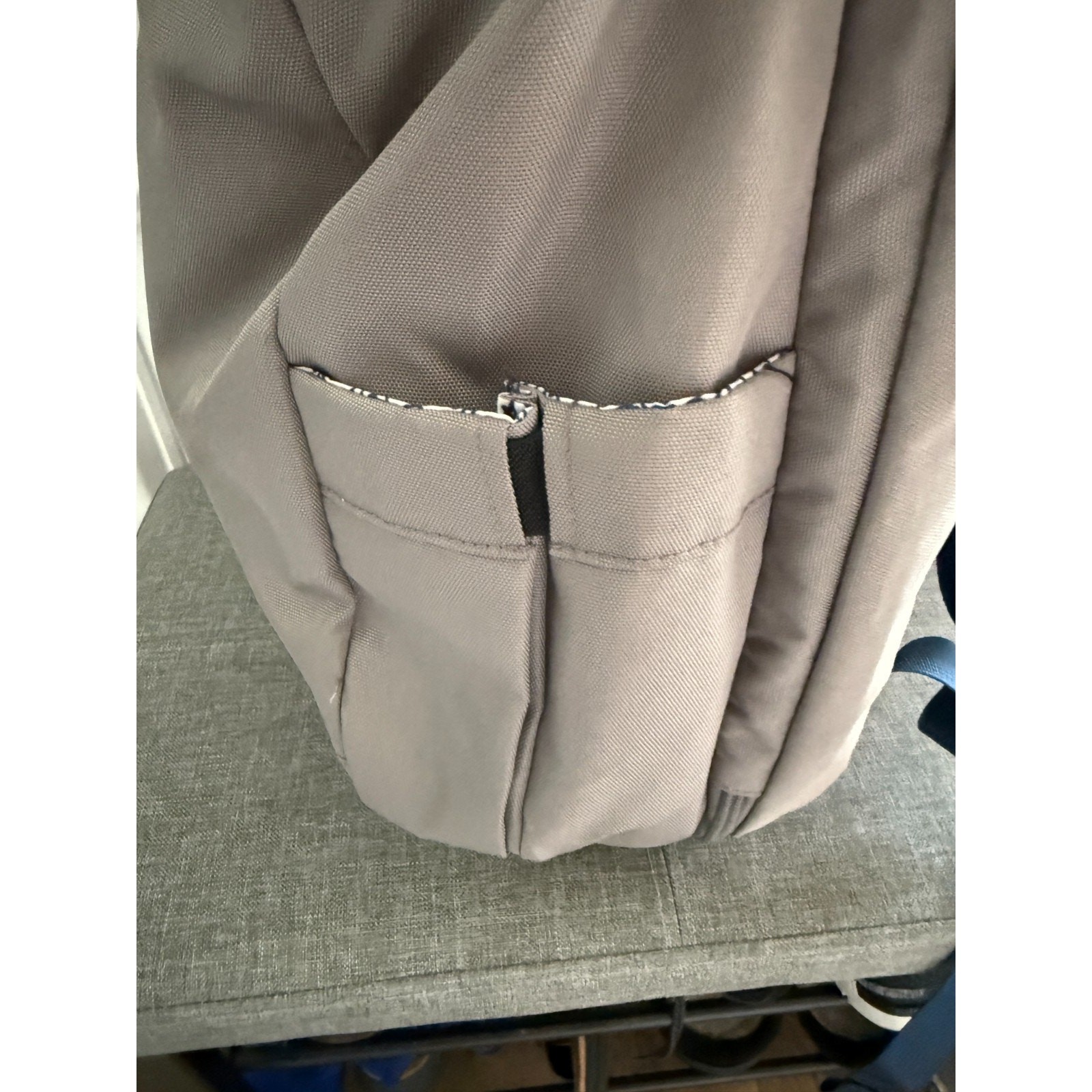 Swannies Golf Radcliff Backpack Gray Alloy and Blue with G2 Logo