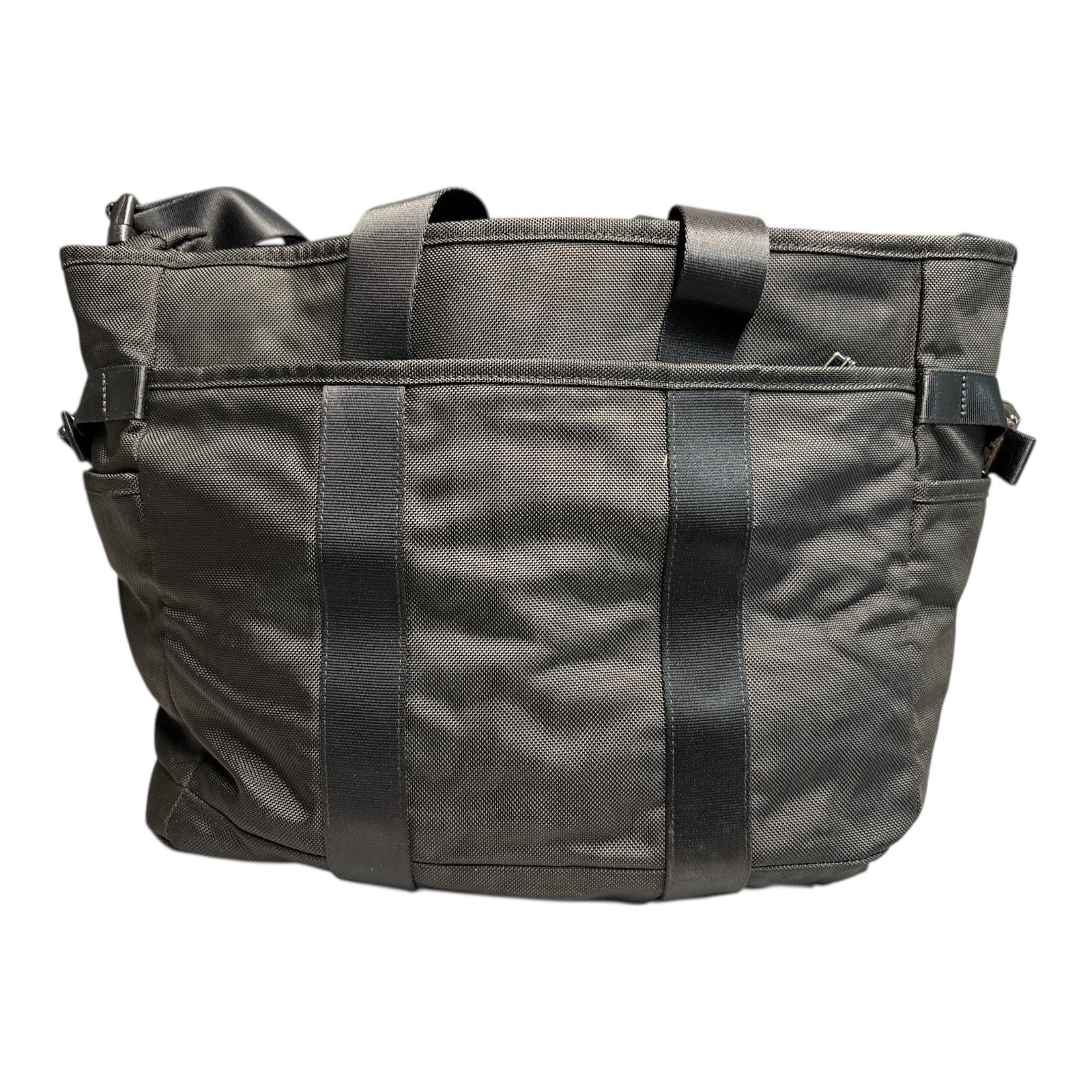 Tumi Alpha Bravo Briefcase Laptop Bag Black Large Carry On Travel Shoulder Strap