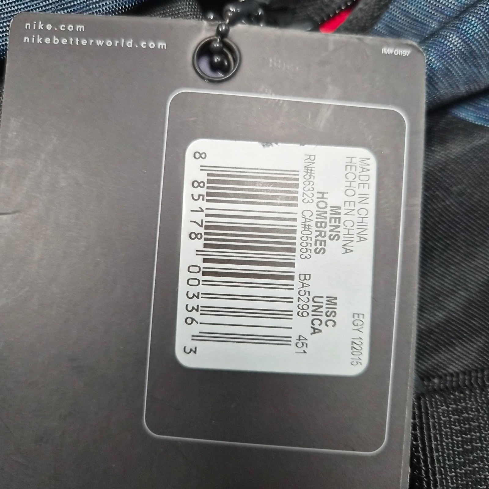 Nike USA Olympic Team Backpack Navy Blue BA5299-451 Mens New With Tags