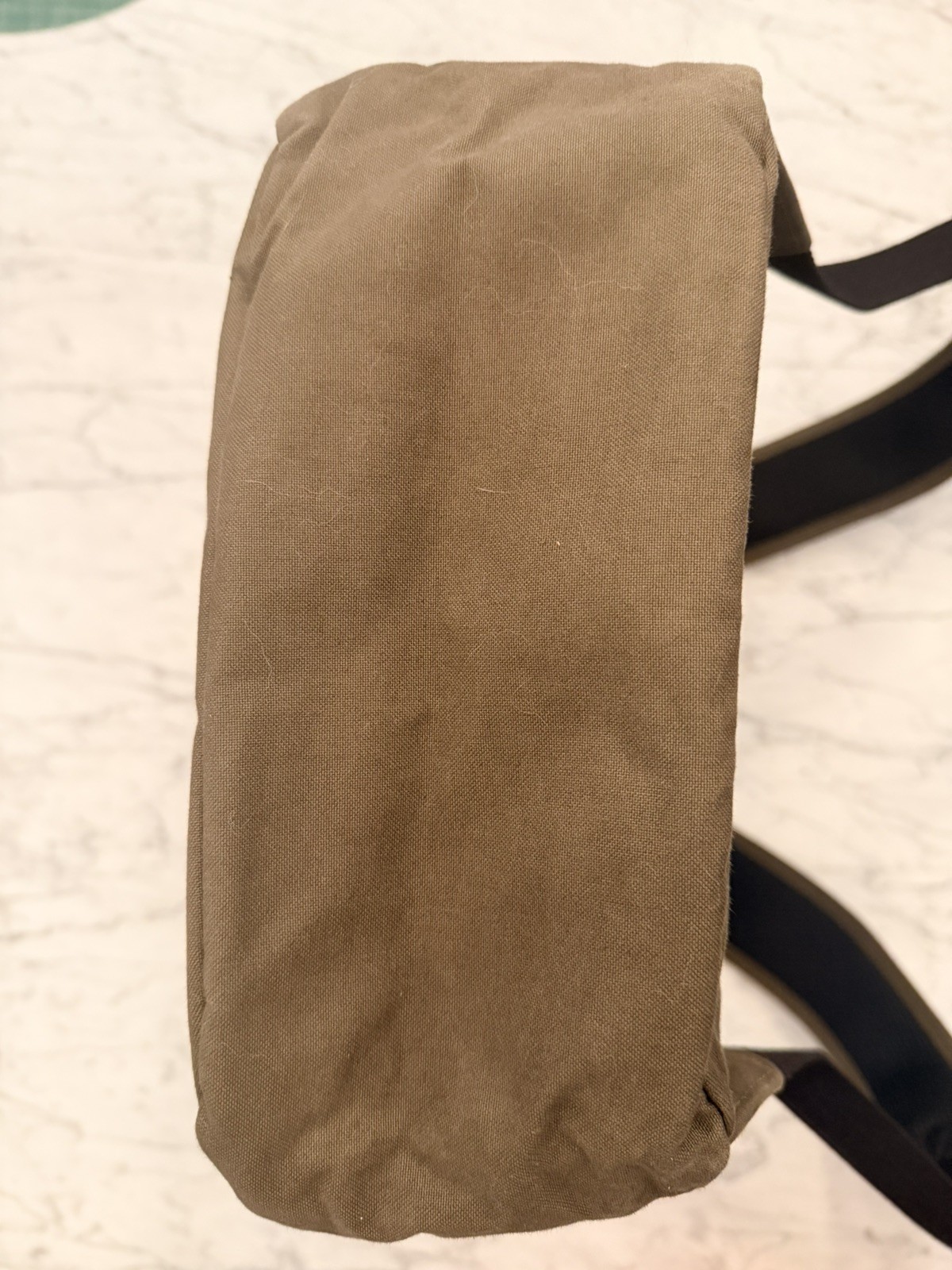 Trakke Bannoch backpack, olive dry wax canvas, Cobra Quick Release Buckles