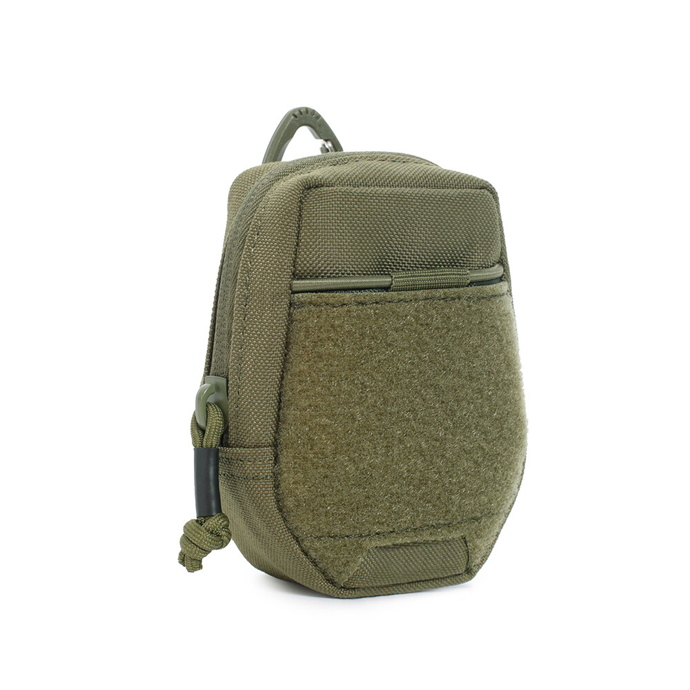 Men Tactical Molle Keychain Pouch Portable Mini EDC Pocket Coin Key Earphone Bag