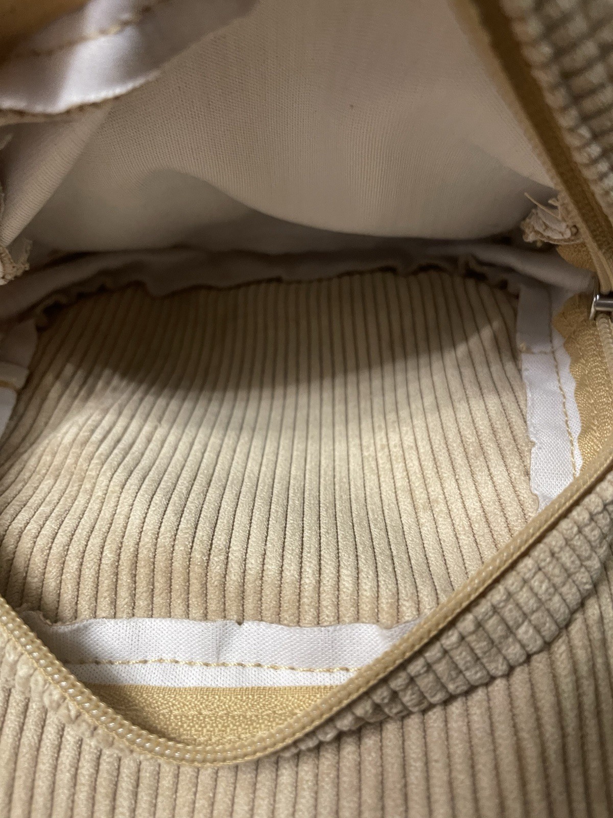 JanSports Half-pint Corduroy Mini Backpack Curry Corduroy