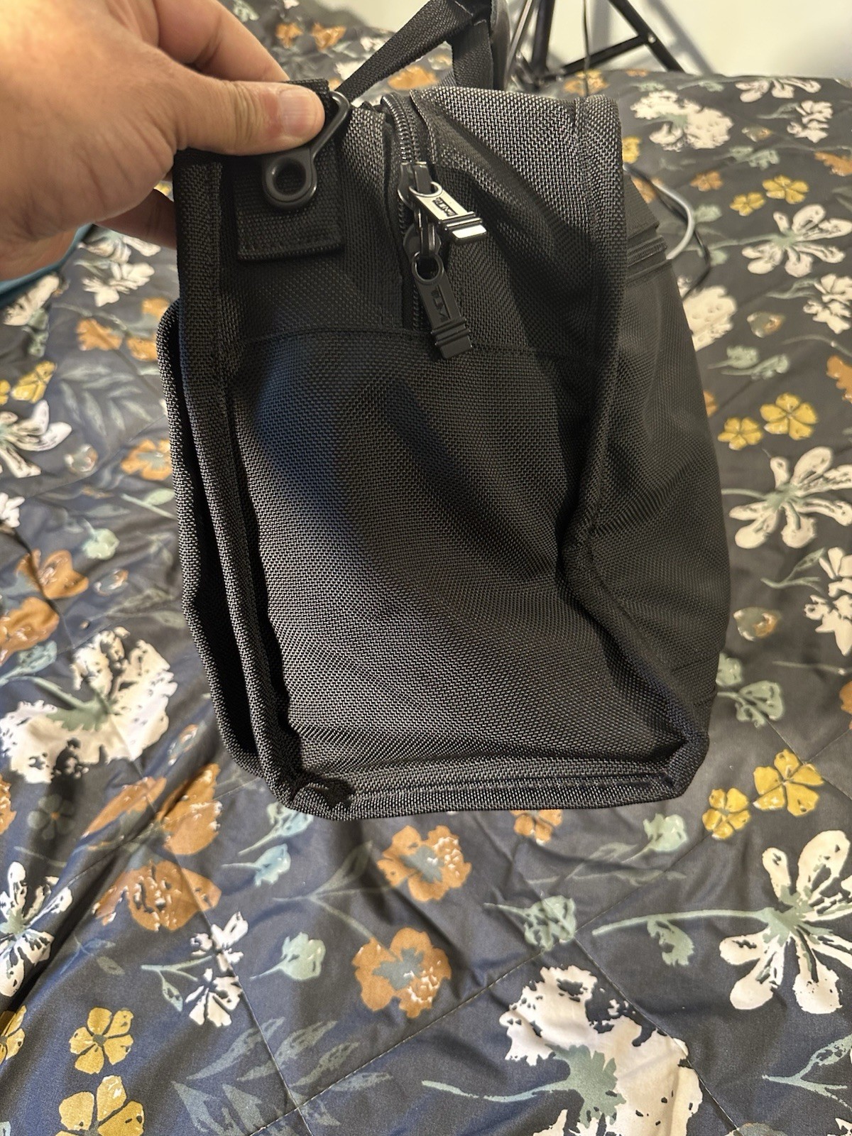 Tumi Alpha Ballistic Nylon Duffle Bag Black, Carry-On, Weekender, No Strap
