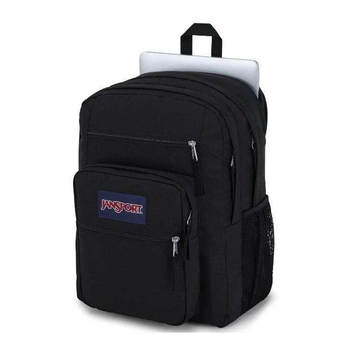 Jansport Big Student backpack Extra Large Capacity 17″ x 13″ x 7.5″ Black New