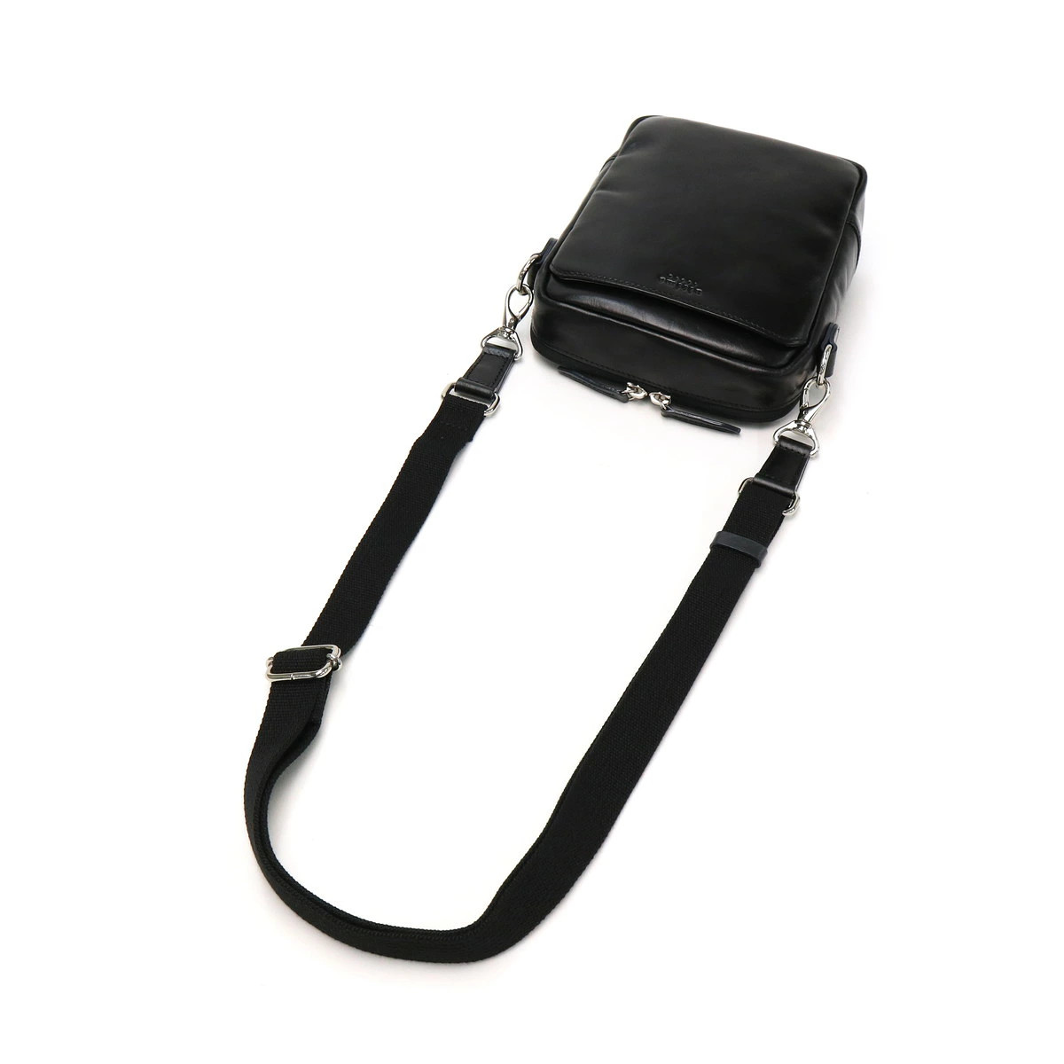 Ultima Tokyo Shoulder Bag, Libero Leather Bag 2-Way Shoulder Black or Brown